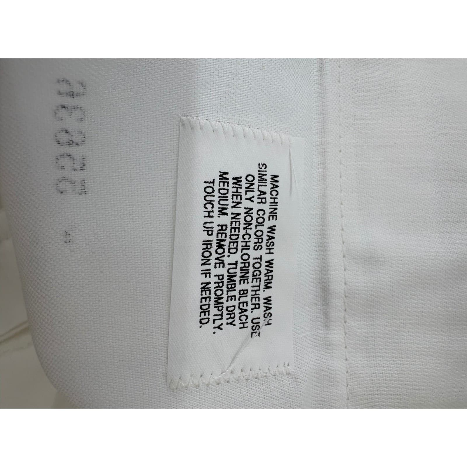 Wrangler Slacks Mens 38 M Pants White Vintage Made in USA 0417-03 SLKW-S9 NWT - Thumbnail 11