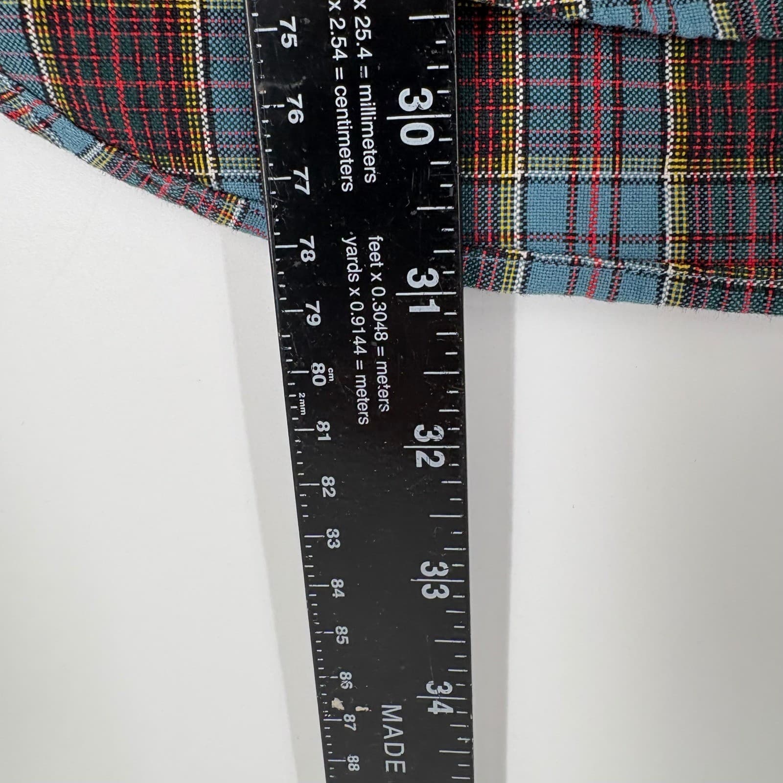 Ralph Lauren Mens Button Down Long Sleeve Plaid Shirt M Blue Red Green Yellow - Thumbnail 3