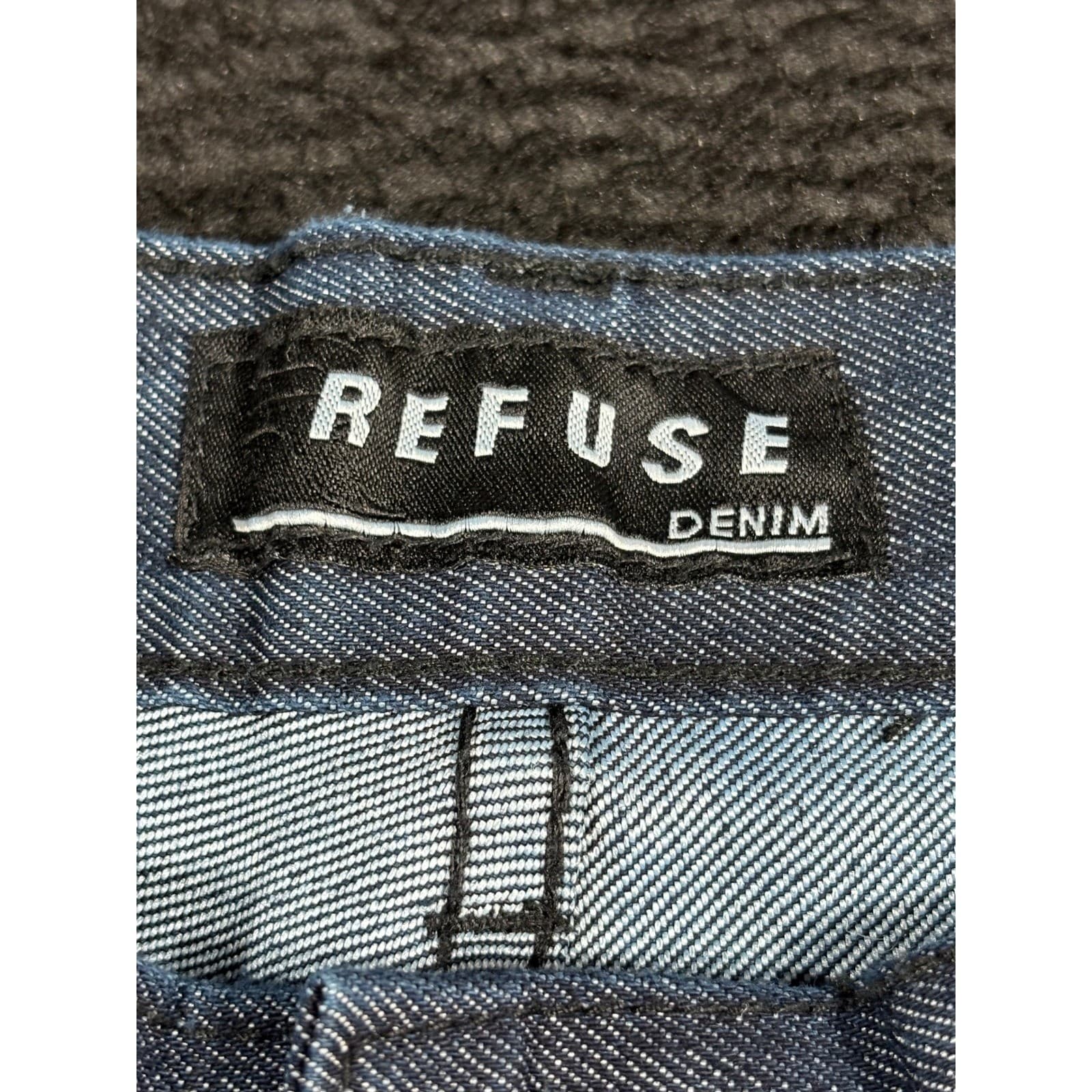 Refuse Denim Jeans Men's Size 36x32 Blue Cotton Casual Everyday Pants - Thumbnail 2