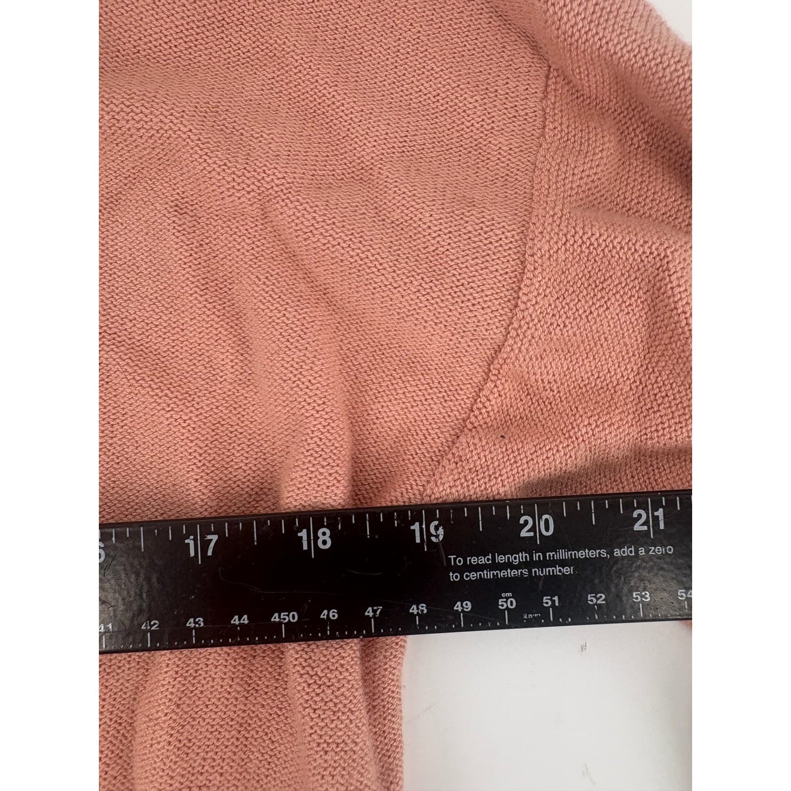 Hollister Womens Cropped Tie Front V Neck Sweater Dusty Rose Size S - Thumbnail 4