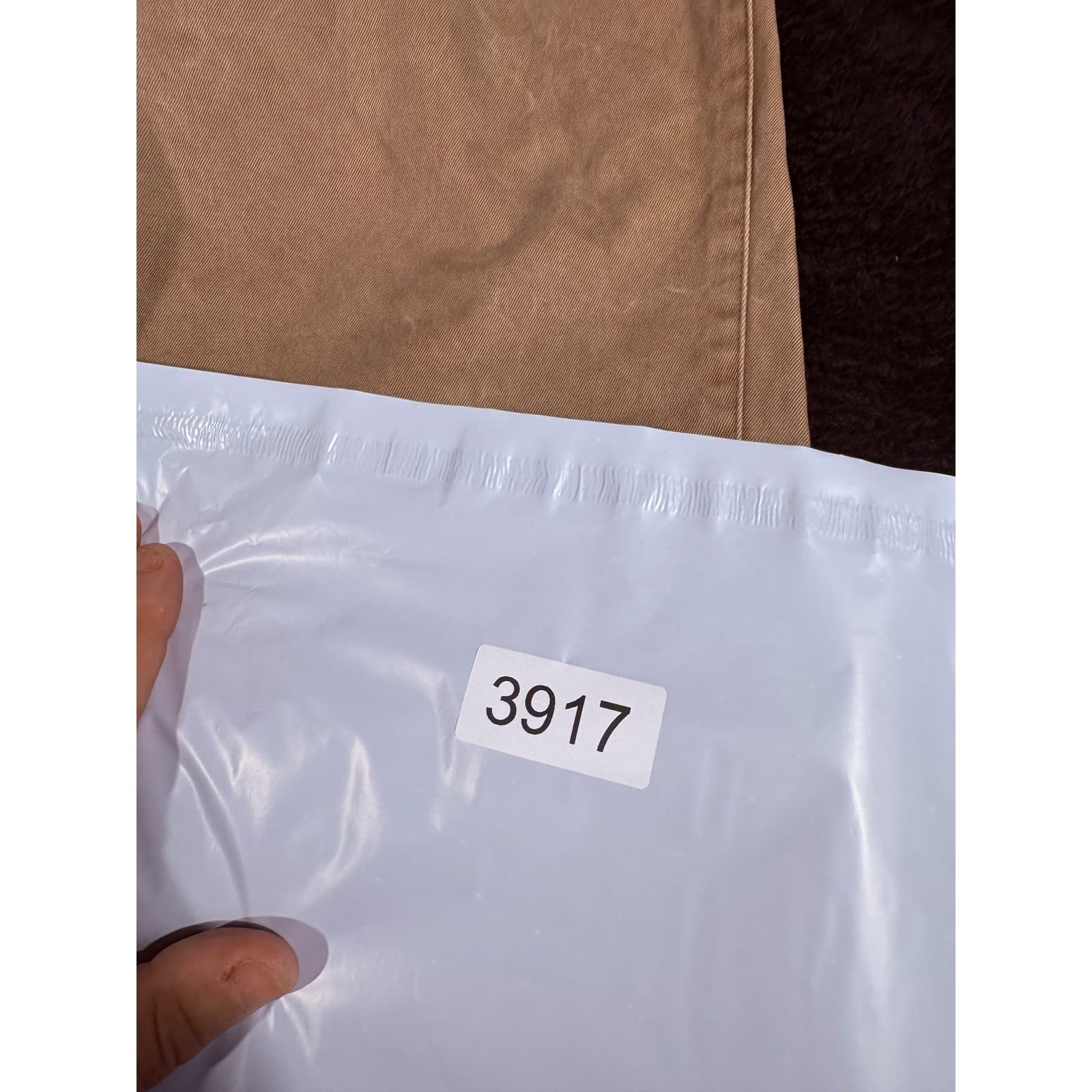 Orvis Mens Khaki Pants Size 35 Cotton Casual Chino Trousers - Thumbnail 13