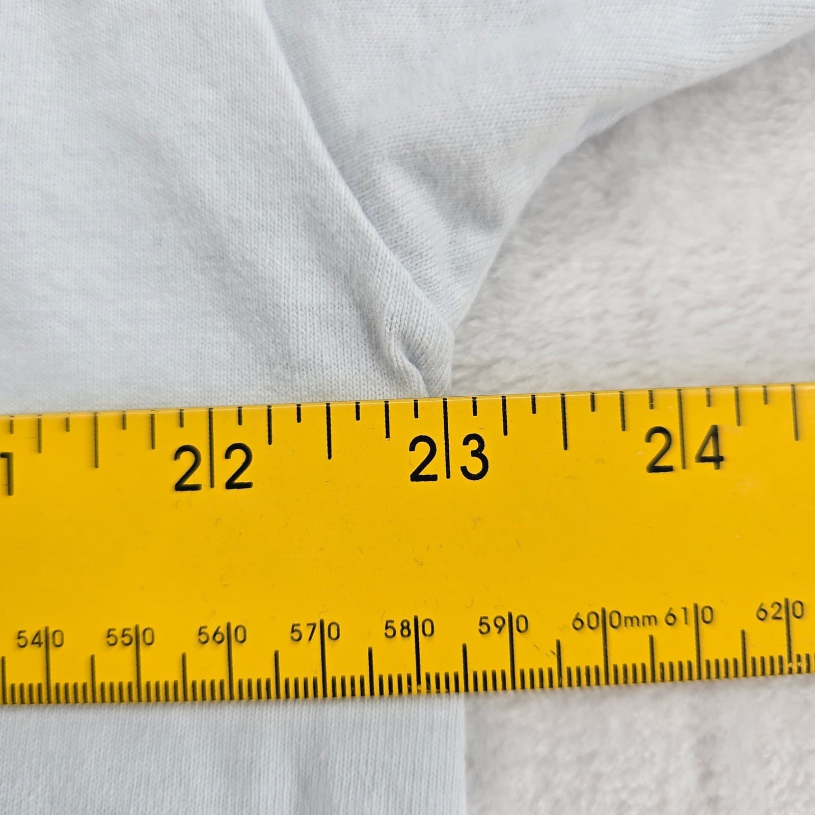 Fruit of the Loom T-Shirt Mens XL Tee Light Blue Lands End Bailey Island Maine - Thumbnail 4