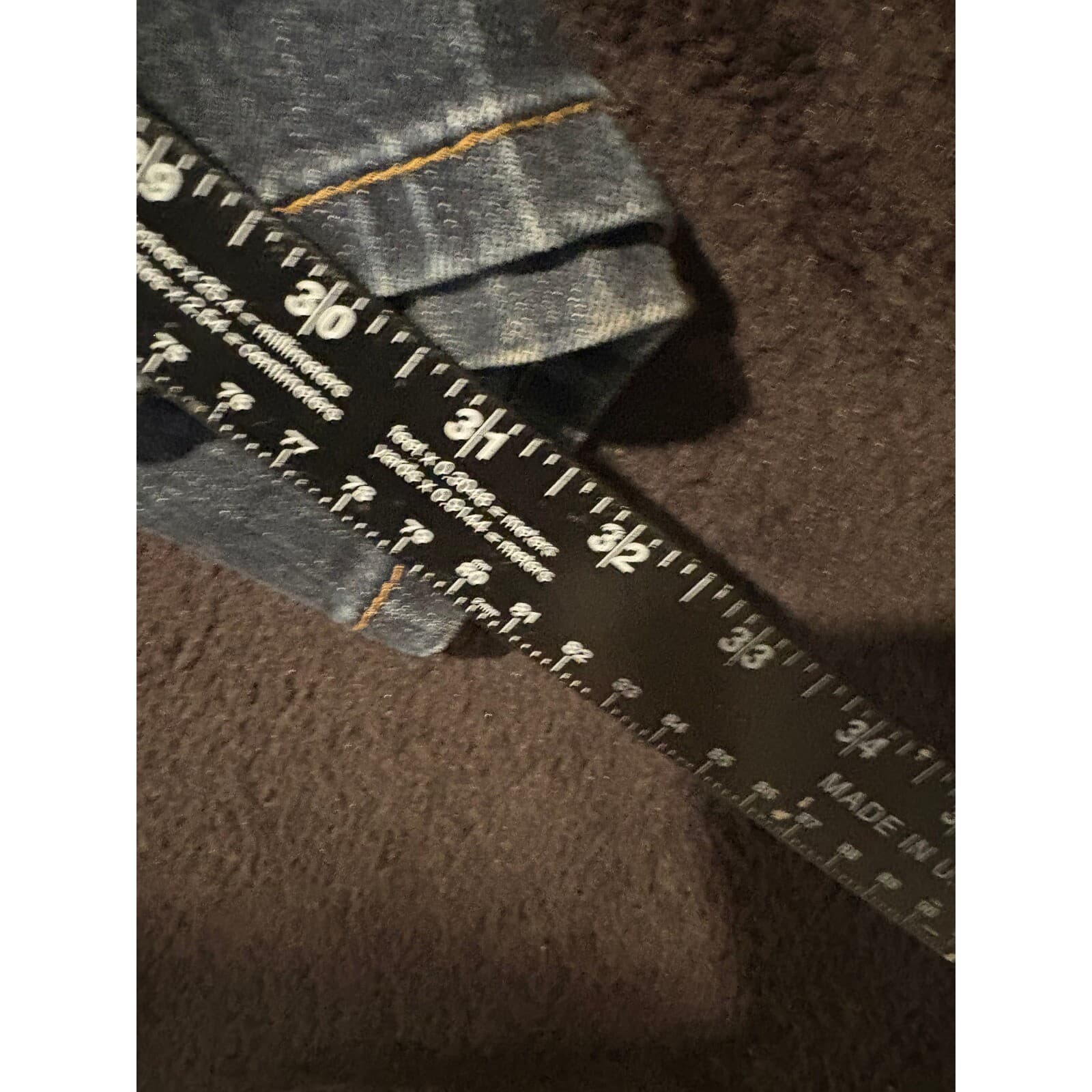 Signature Levi Strauss Skinny Jeans Dark Wash Denim Mens Size 32x32 - Thumbnail 5