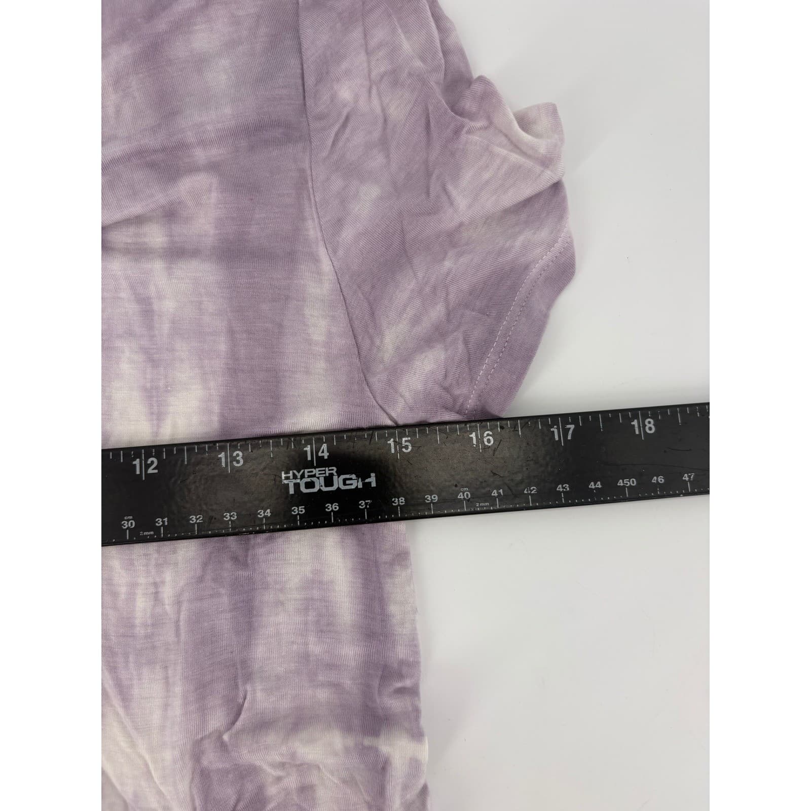 American Eagle Outfitters Soft Sexy Tie Dye Ruched Drawstring Tee Shirt M - Thumbnail 4