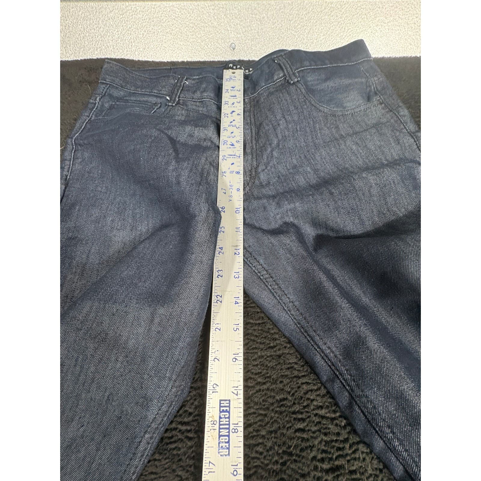 Refuse Denim Jeans Men's Size 36x32 Blue Cotton Casual Everyday Pants - Thumbnail 7