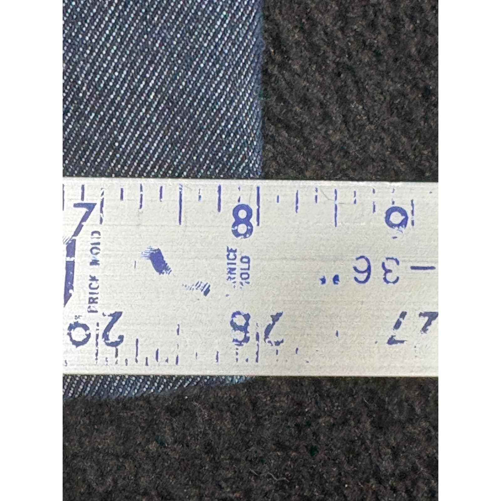 Refuse Denim Jeans Men's Size 36x32 Blue Cotton Casual Everyday Pants - Thumbnail 6