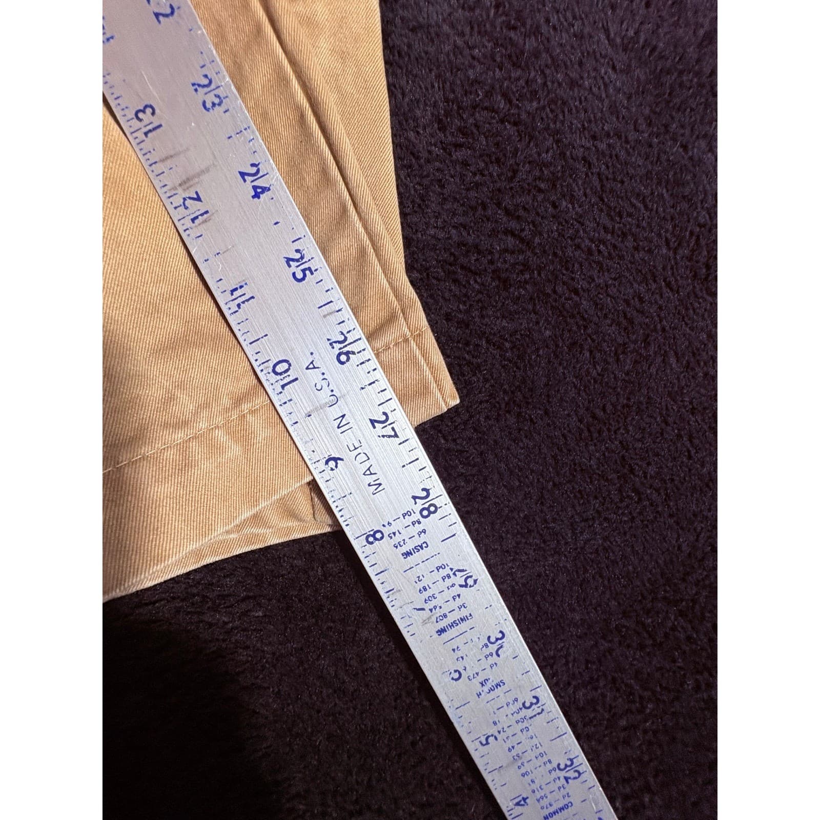 Orvis Mens Khaki Pants Size 35 Cotton Casual Chino Trousers - Thumbnail 8