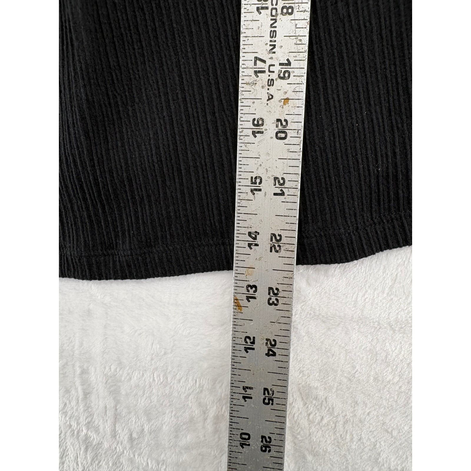 Old Navy Sleeveless Top Womens XL Petite Tank Top Black Beige Crochet Yoke Lot 2 - Thumbnail 10