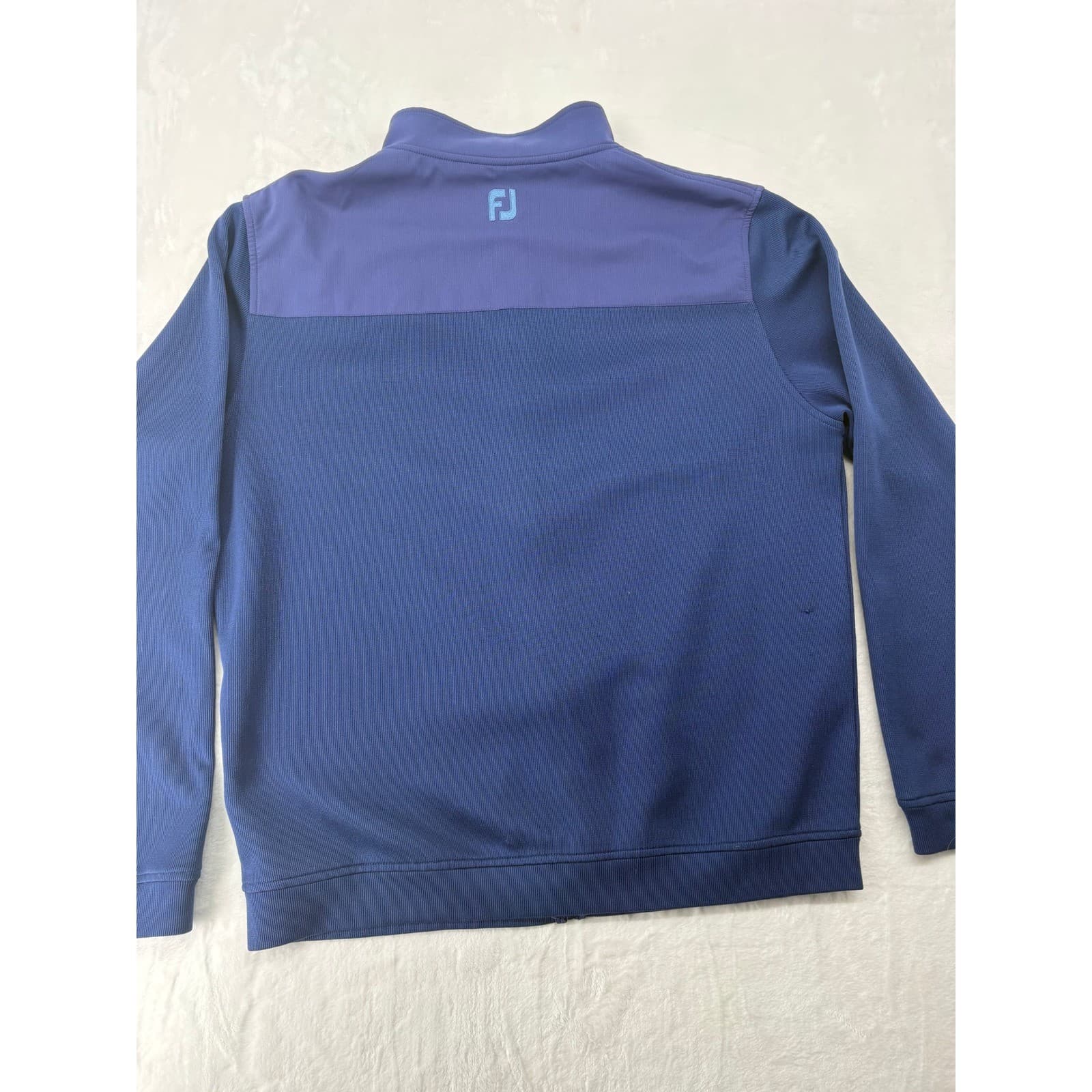 FootJoy Jacket Mens XL Full Zip Blue PGA Member Professional Golf Outerwear - Thumbnail 8