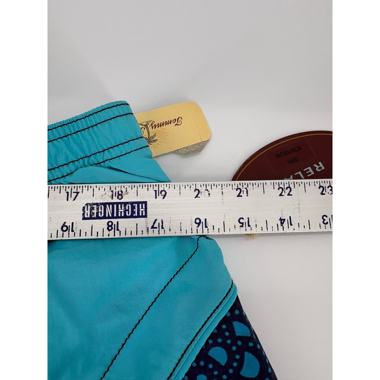 Tommy Bahama Swim Trunks XL Turquoise Blue Floral Board Shorts NWT - Thumbnail 5