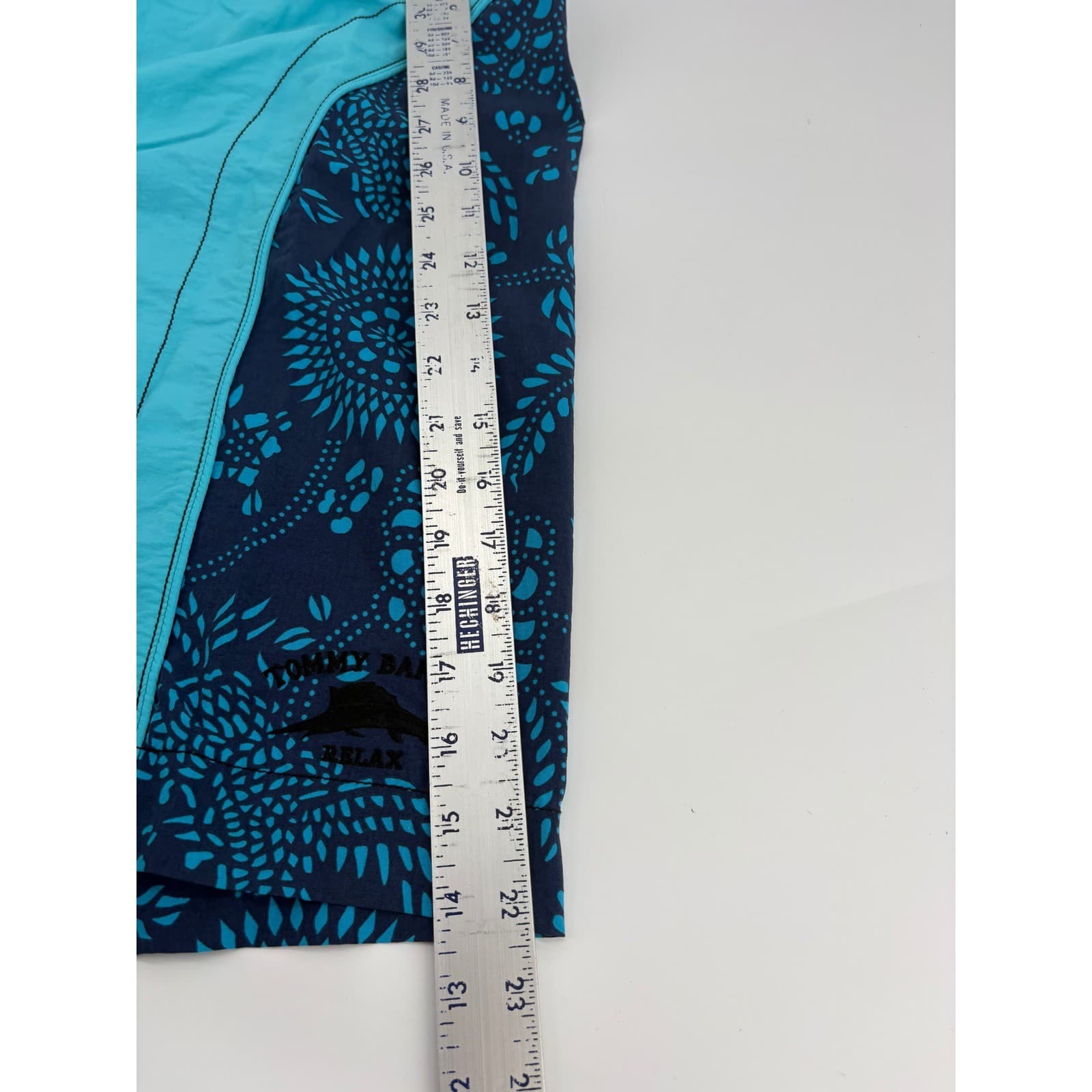 Tommy Bahama Swim Trunks XL Turquoise Blue Floral Board Shorts NWT - Thumbnail 6