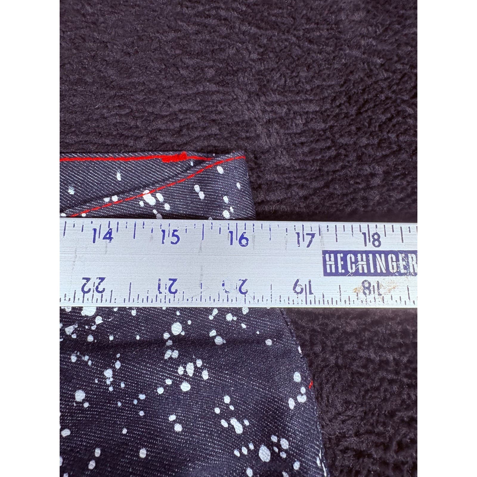 Diamond Stash Jeans 23 Jordan Graphic Print Denim Pants Red Bulls Racing Style - Thumbnail 4