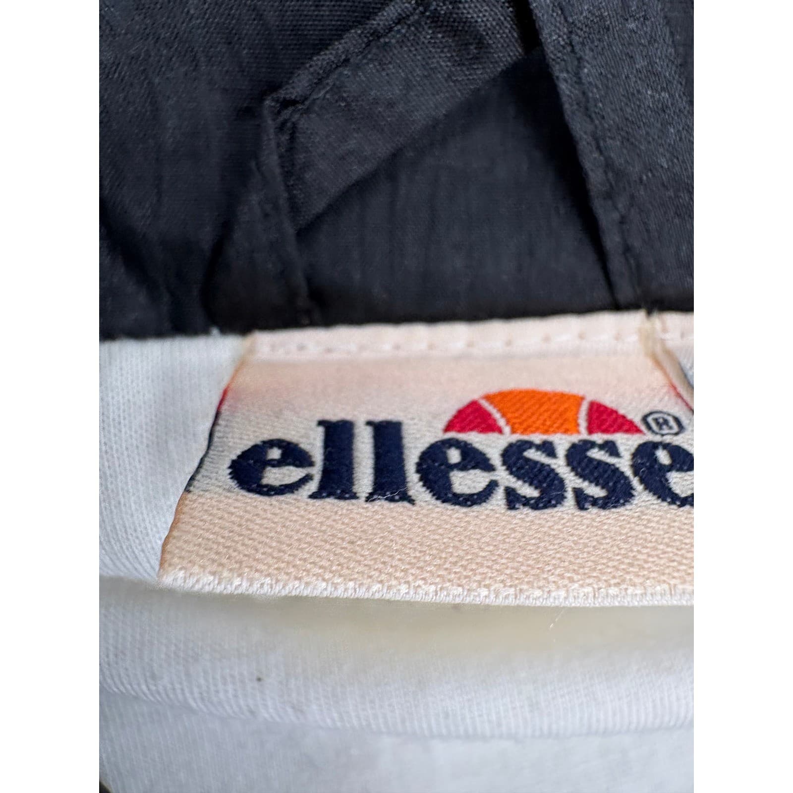 Ellesse Women's Vintage Colorblock Track Jacket Windbreaker Nylon Retro Size 7 - Thumbnail 7