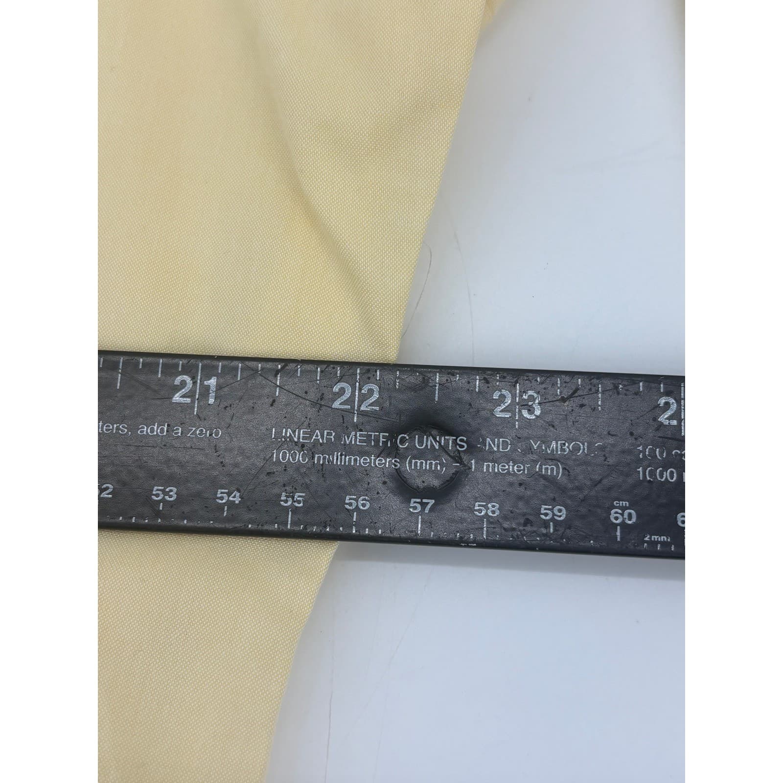 Ralph Lauren Button Down Mens 16 34/35 Shirt Yellow Non-Iron Long Sleeve Pony - Thumbnail 8