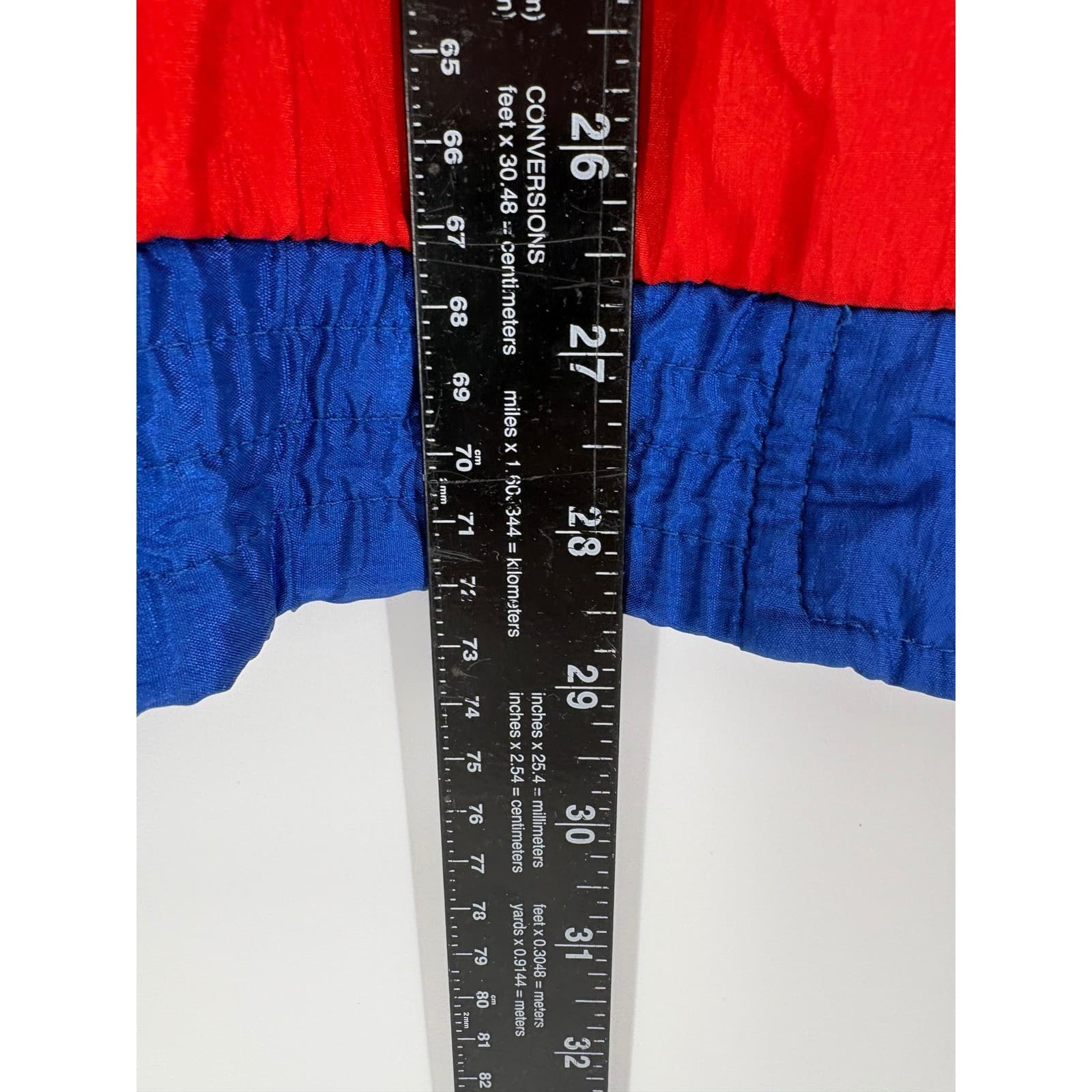 Ellesse Women's Vintage Colorblock Track Jacket Windbreaker Nylon Retro Size 7 - Thumbnail 2