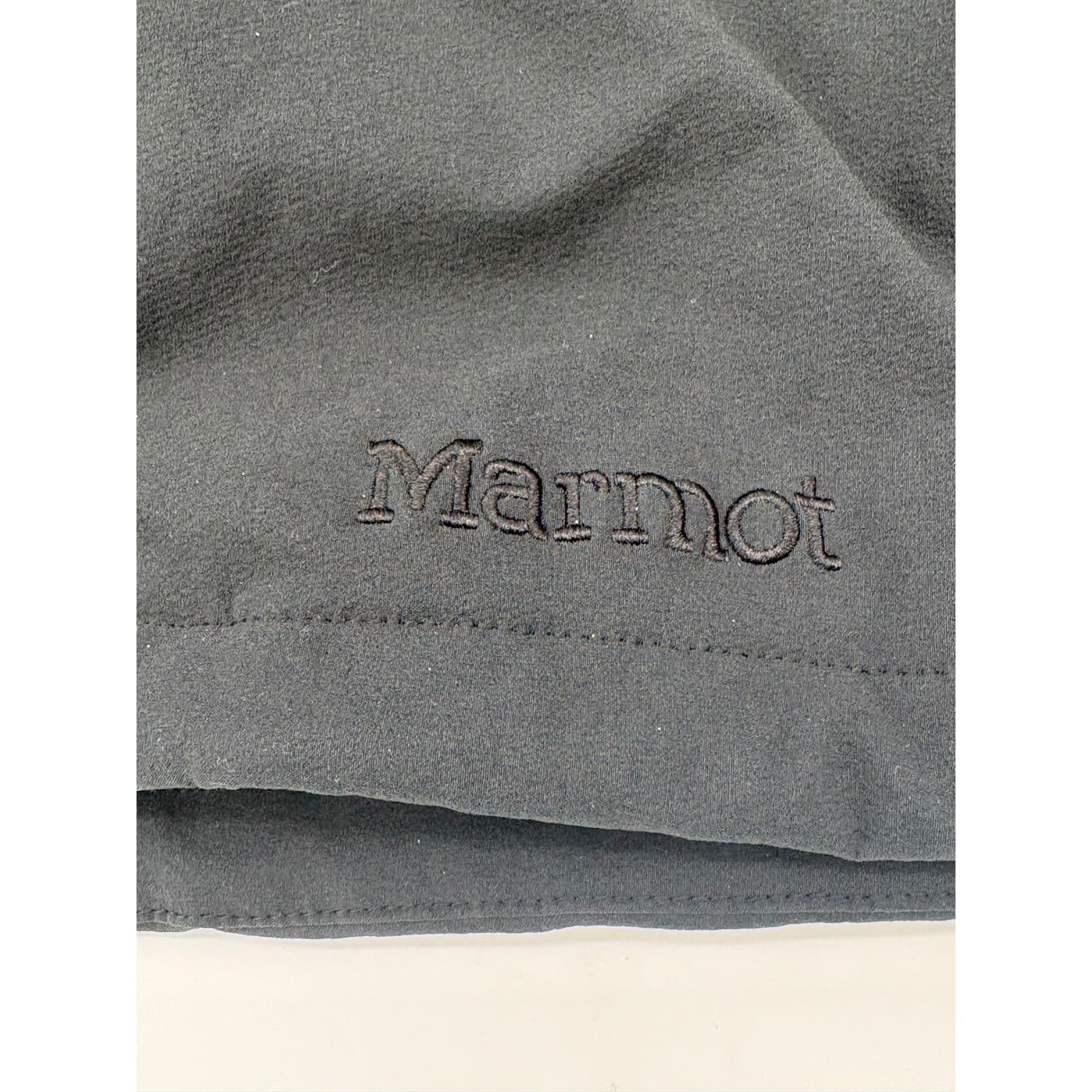 Marmot Softshell Jacket Mens XL Jacket Black Full Zip Mock Neck Outdoor Coat - Thumbnail 8