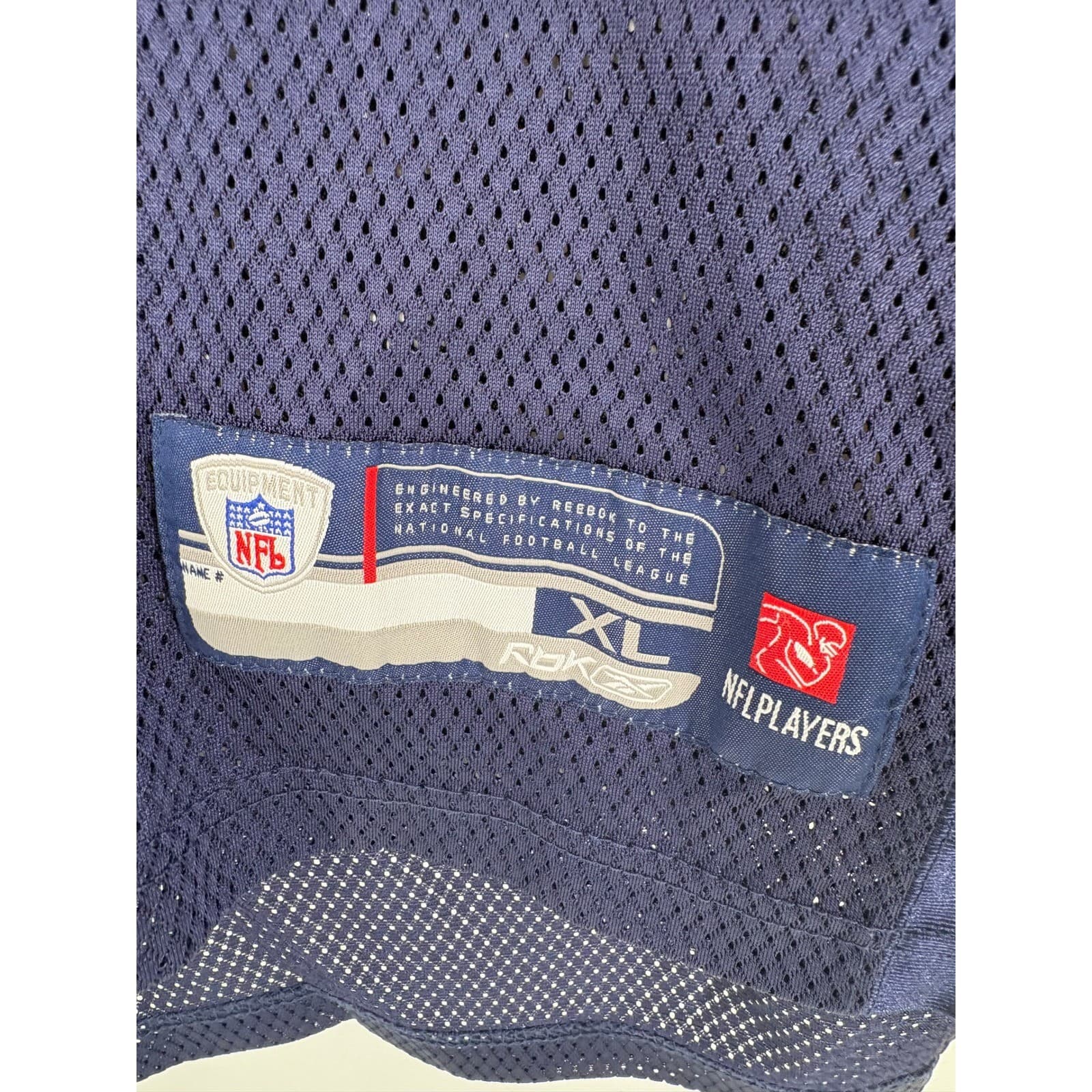 Reebok Tennessee Titans Vince Young #10 NFL Jersey XL Football Mesh Blue - Thumbnail 4