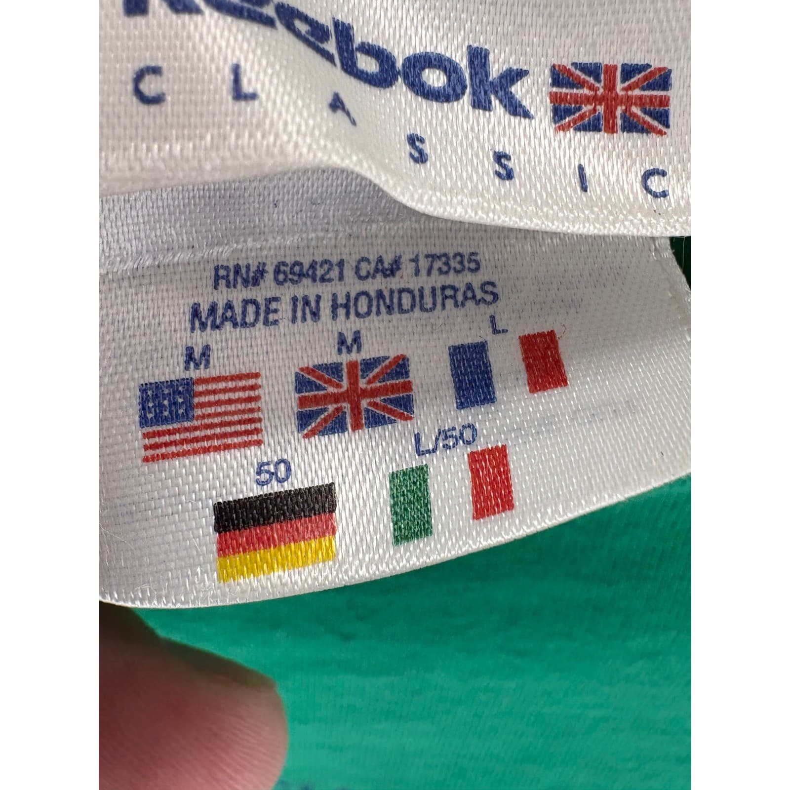 Reebok Classic BBC 25th Beach Ball Classic Myrtle Beach SC Green T Shirt Men's M - Thumbnail 3