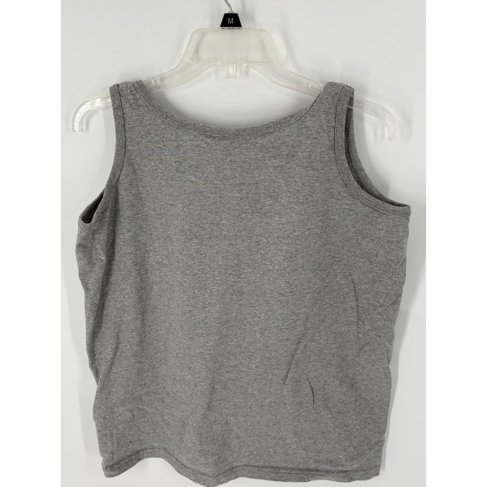 Anvil All Girl All Game Basketball Tank Top Women's Medium Gray Cotton Blend - Thumbnail 5