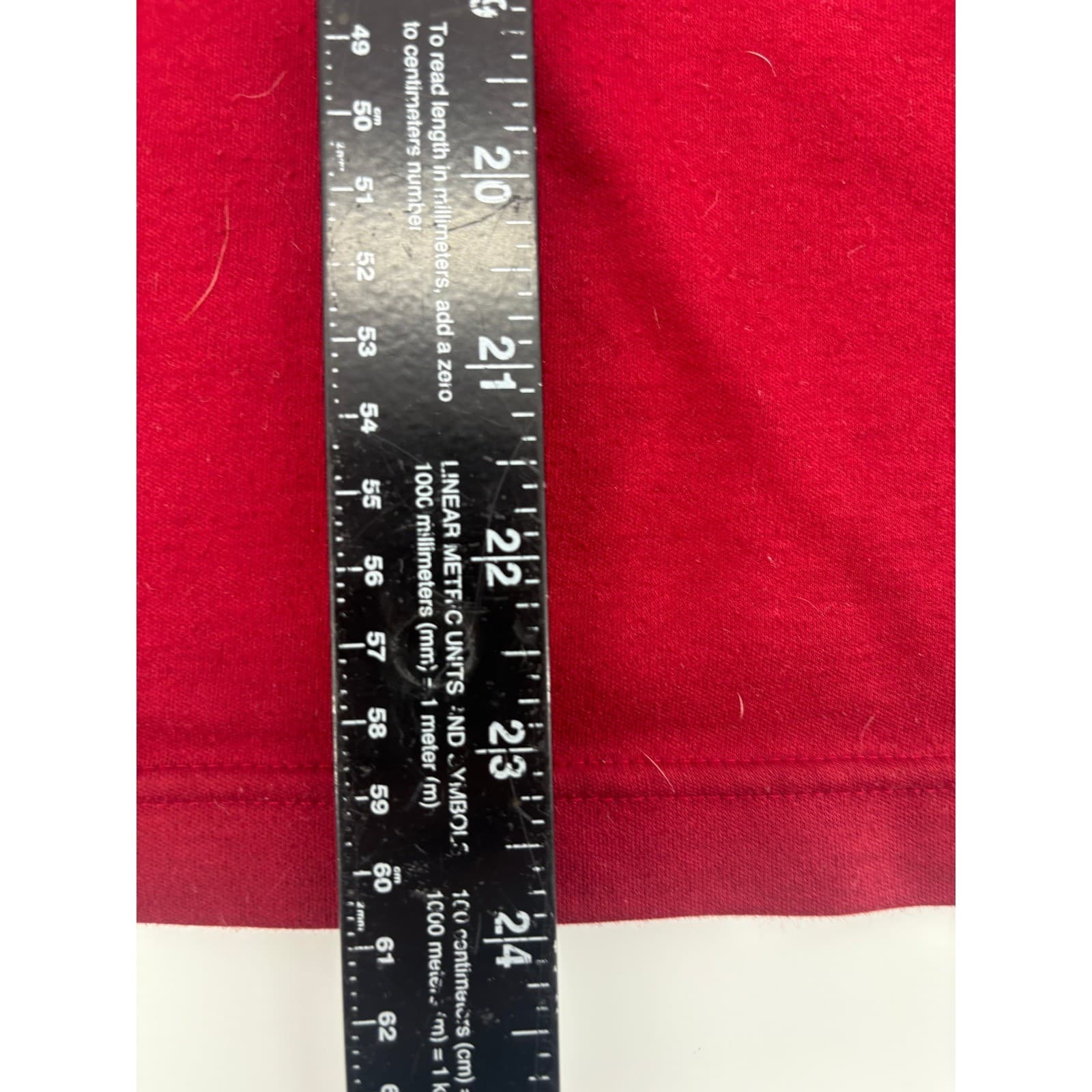 Carriage Court Sport Womens Red Long Sleeve Turtleneck Top Size M - Thumbnail 5