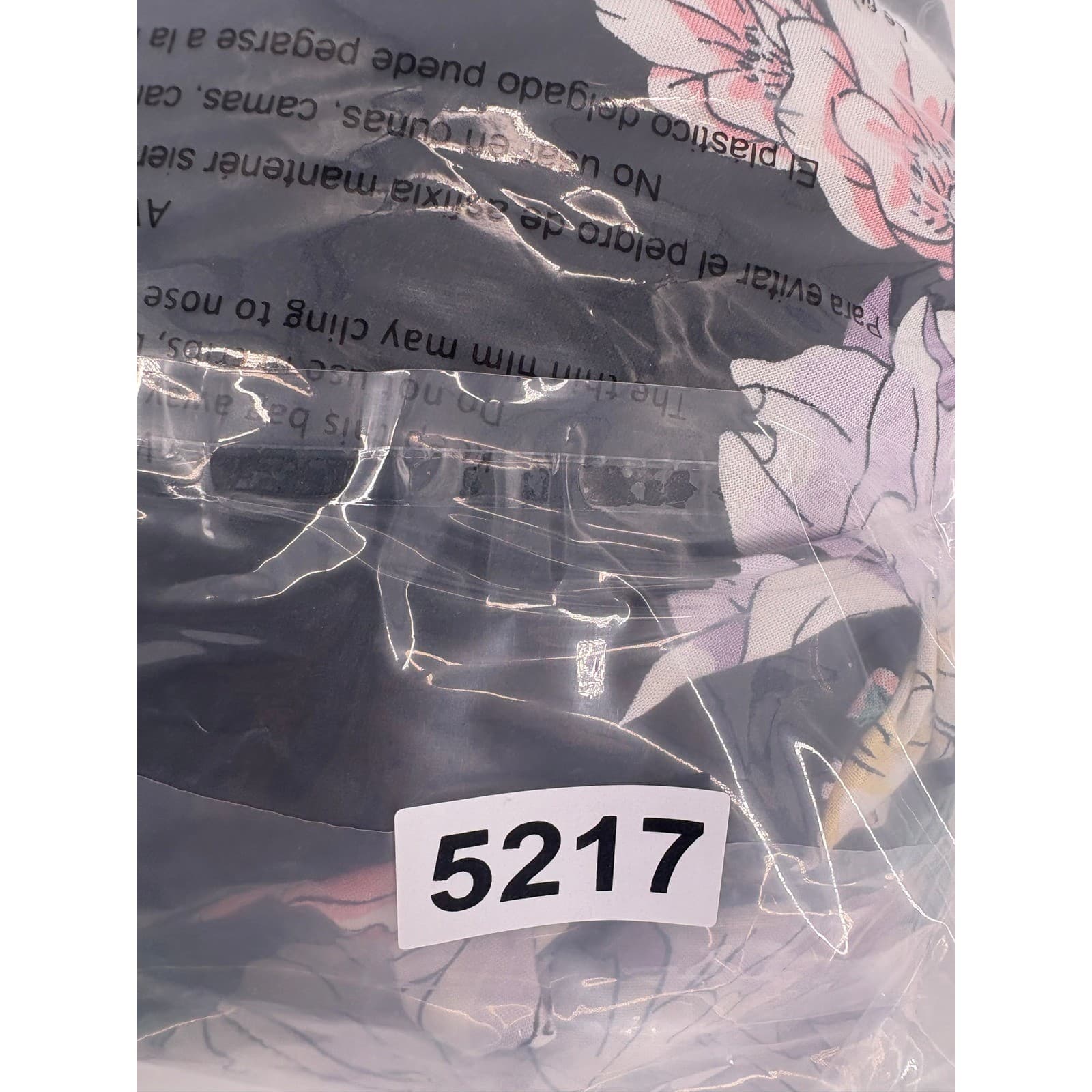Eye†Shadow Black Floral Smocked Bodice Jumpsuit Wide Leg Belted - Thumbnail 5