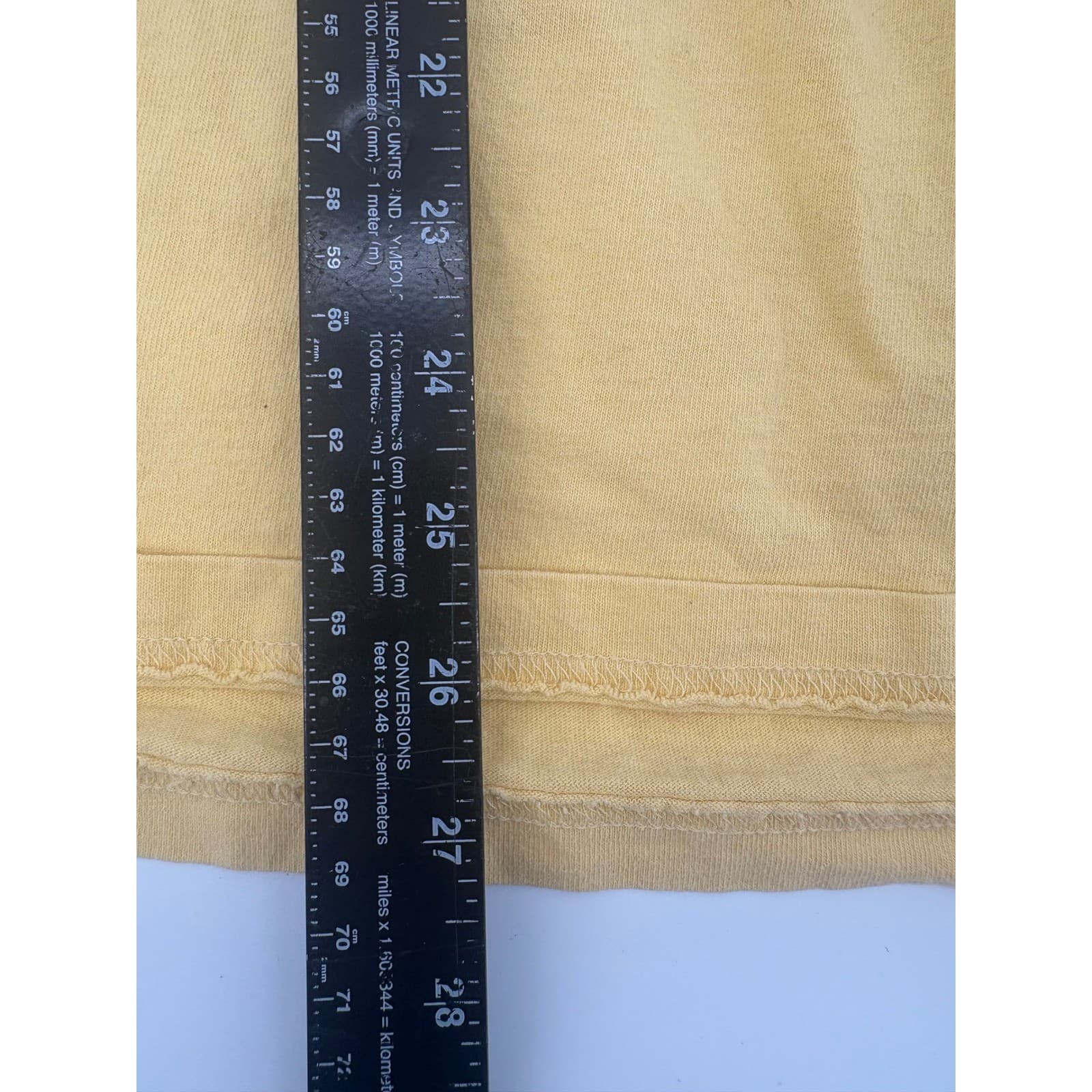 Tommy Hilfiger Graphic T Shirt Yellow Breaking Boundaries Since 1985 Women's S - Thumbnail 5
