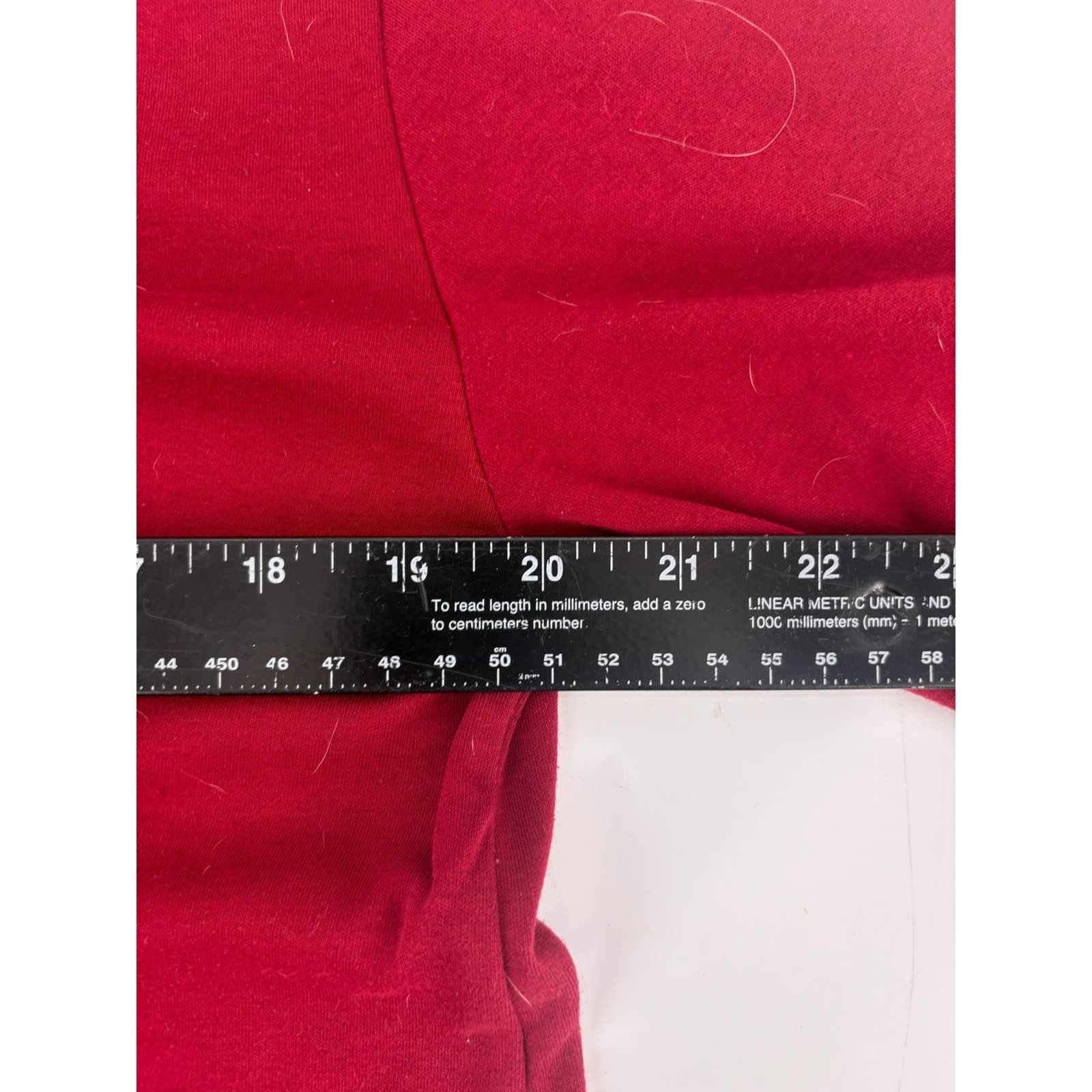 Carriage Court Sport Womens Red Long Sleeve Turtleneck Top Size M - Thumbnail 4
