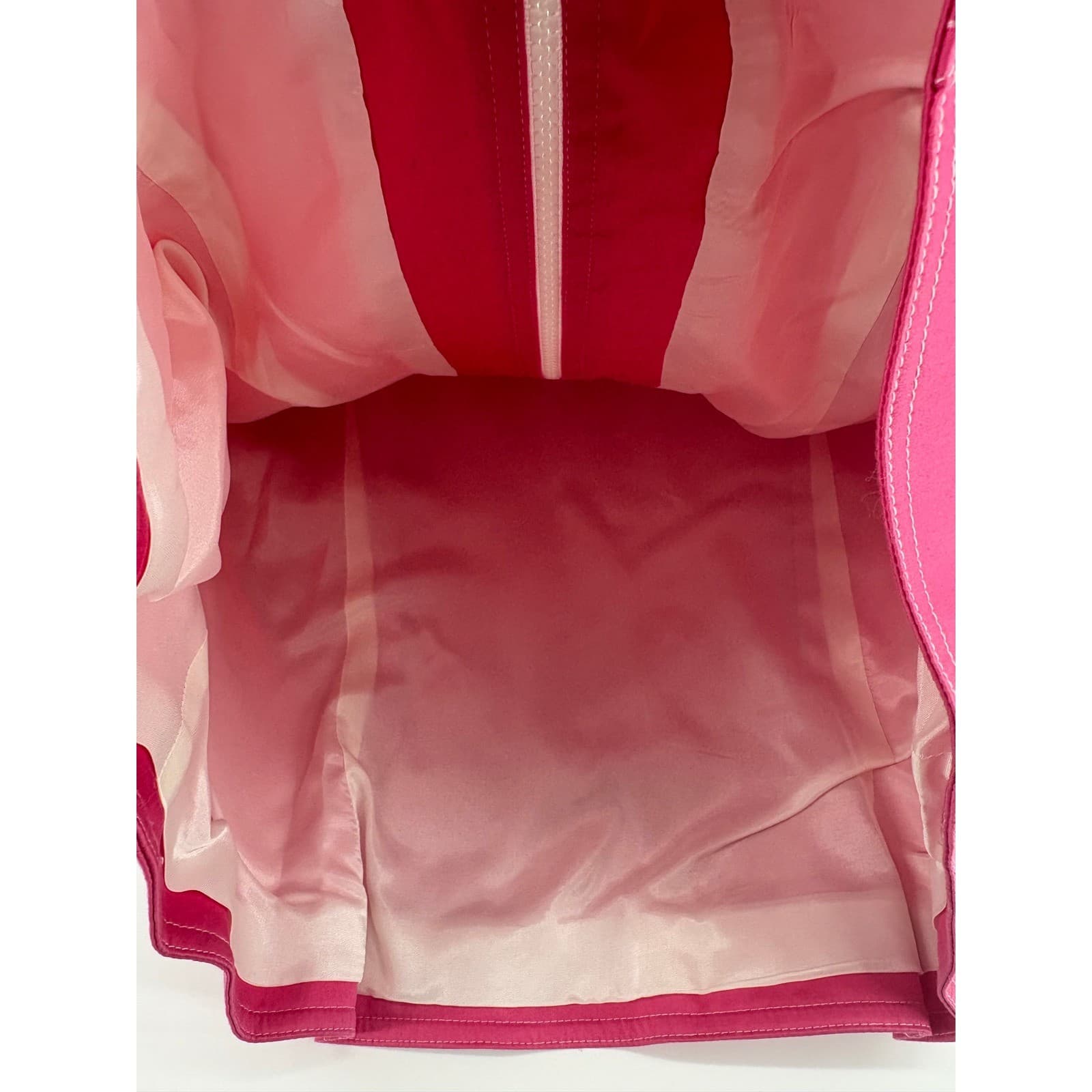 Maggy London Pink Zip Front Blazer Jacket Size 12 Cotton Blend Career - Thumbnail 4