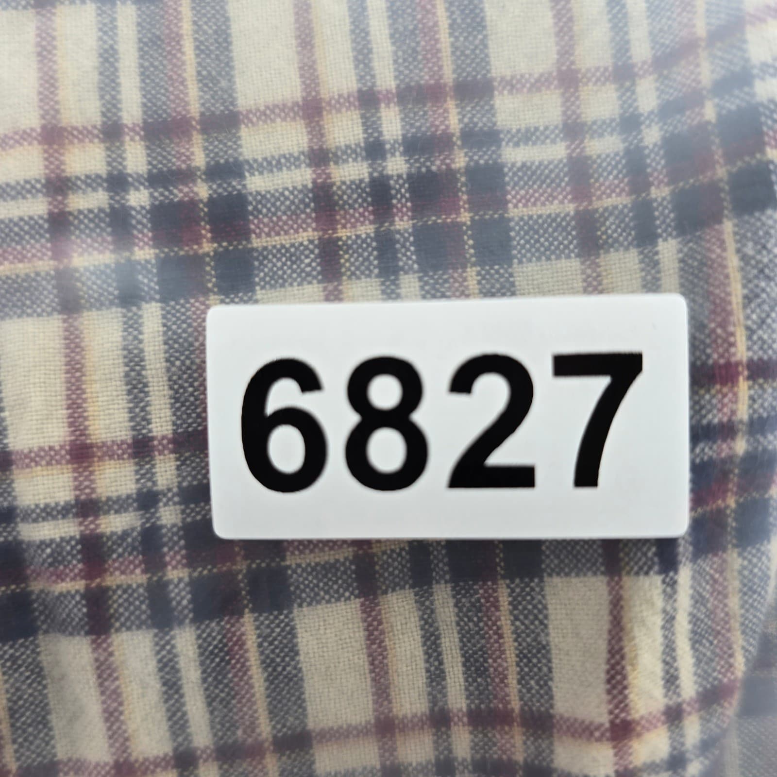 Bugle Boy Button Down Mens L Shirt Multicolor Plaid Long Sleeve Cotton 6827 - Thumbnail 6
