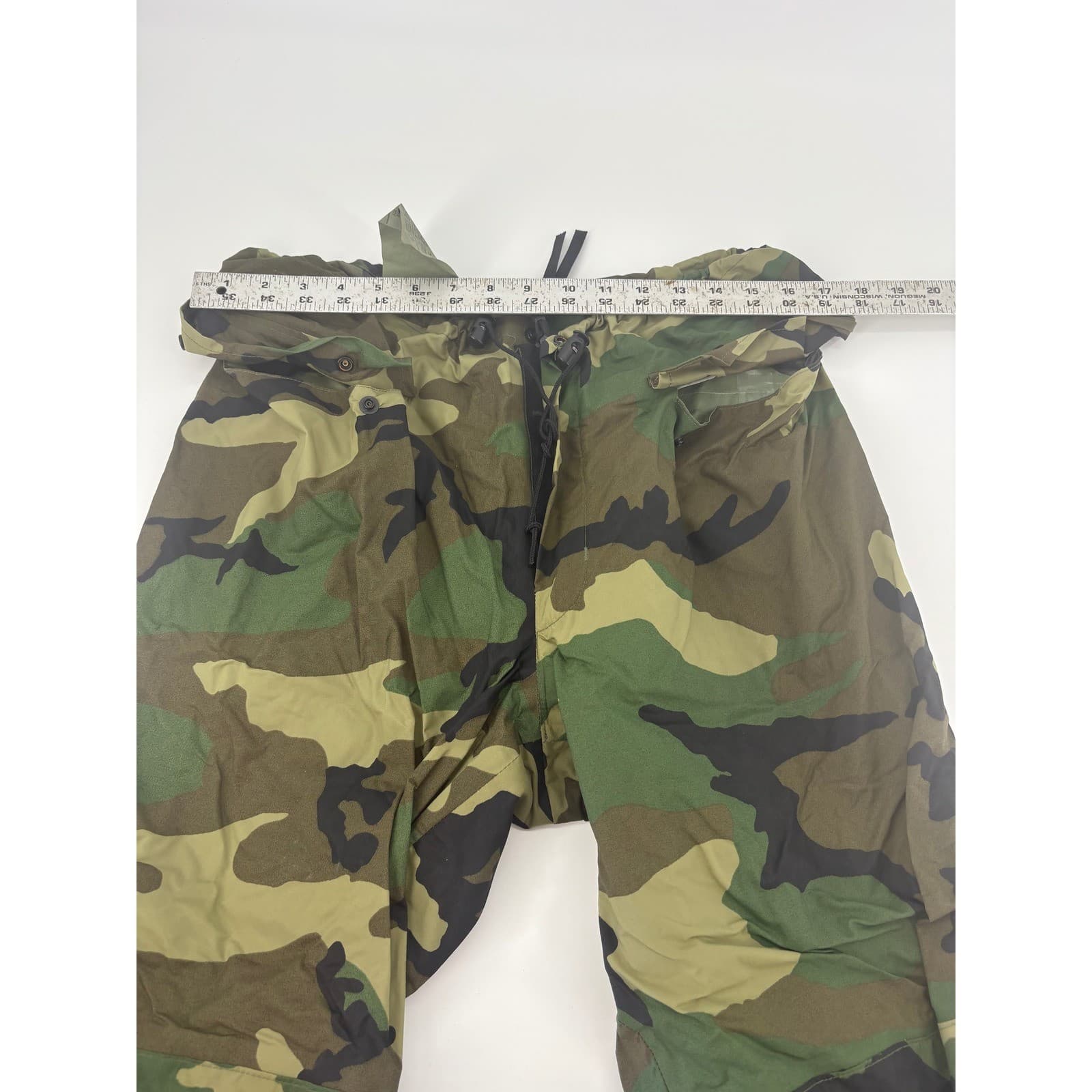 ORC Industries Trousers Improved Rainsuit Camo Military Pants Mens Small - Thumbnail 3