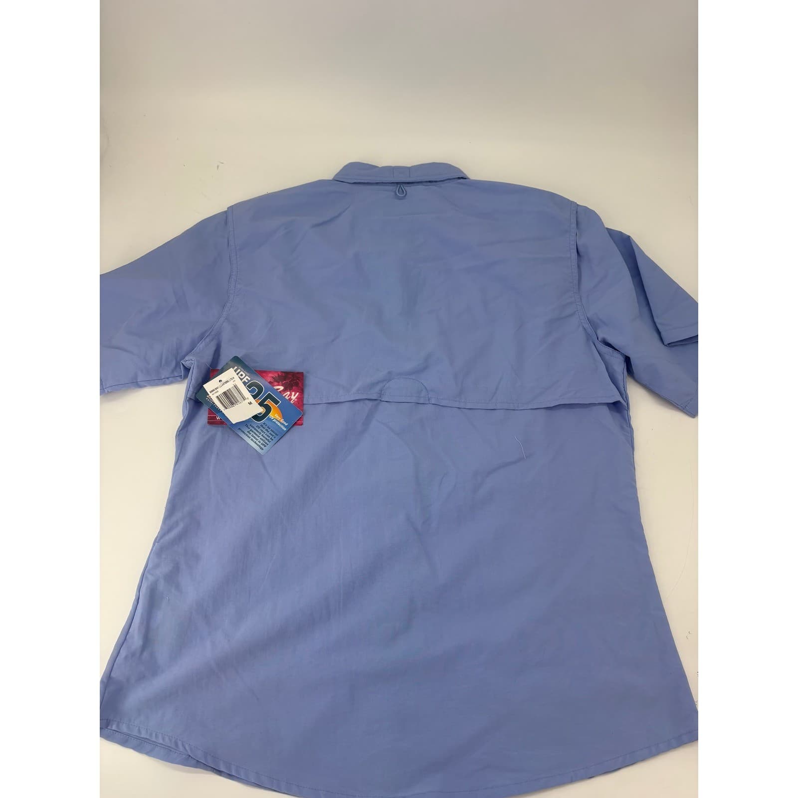 Bimini Bay Outfitters W11609 Fishing Shirt UPF 25 Short Sleeve M Blue Womens - Thumbnail 7
