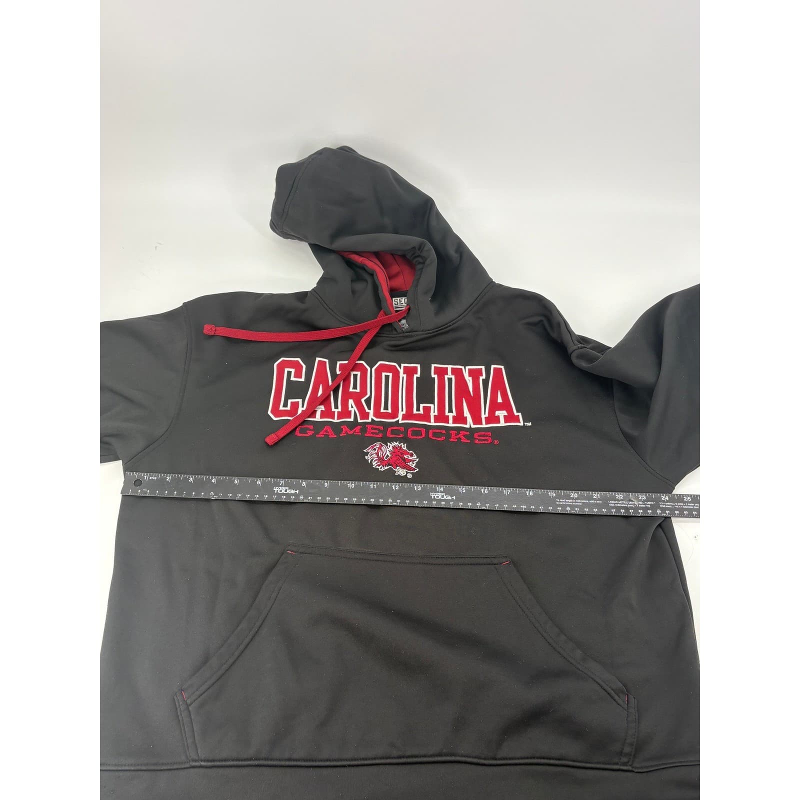 Majestic Section 101 SC Gamecocks Hoodie NCAA Fleece Large Black Mens - Thumbnail 5