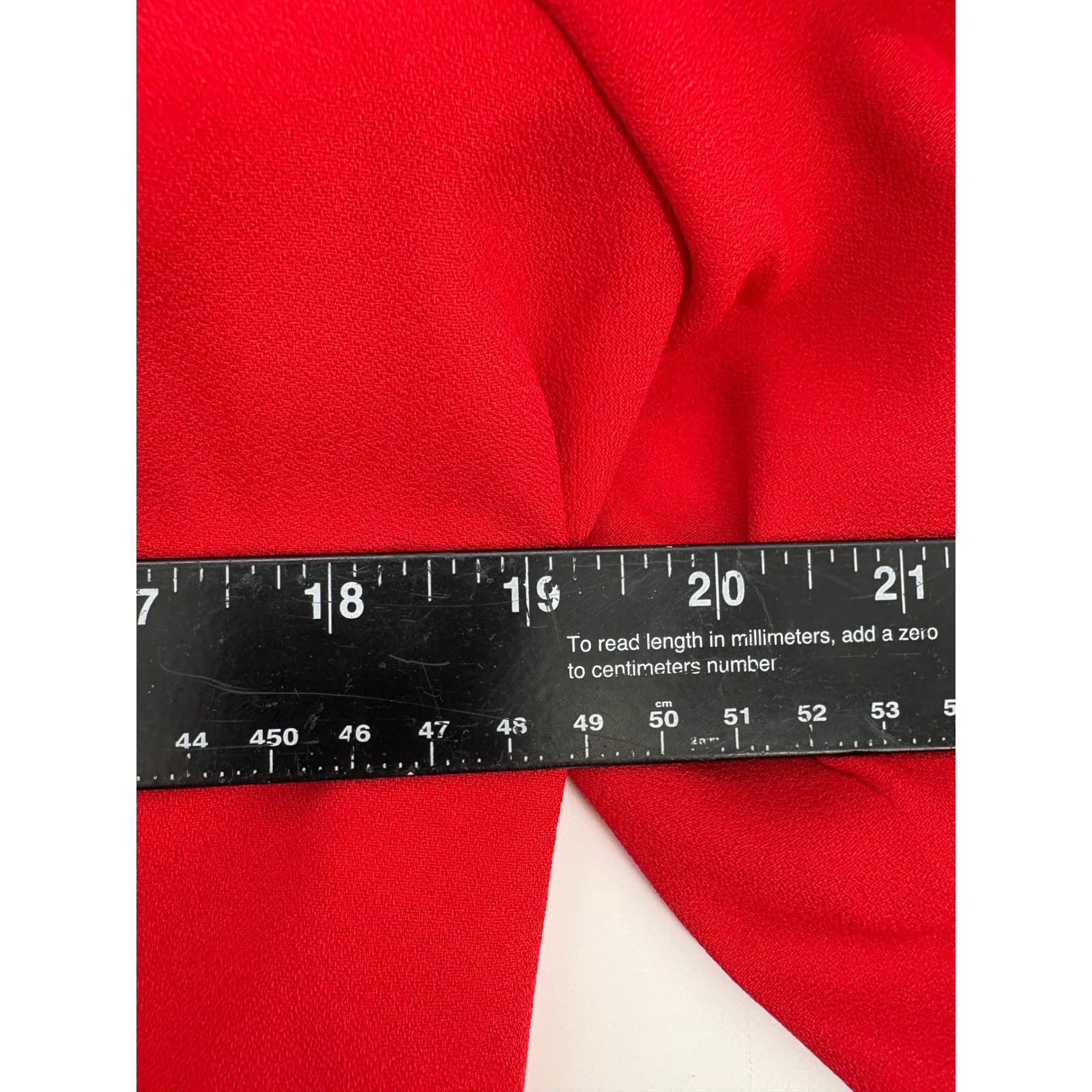 Miss Derby Petites Red Sailor Collar Jacket Blazer Women's Size 10P - Thumbnail 5