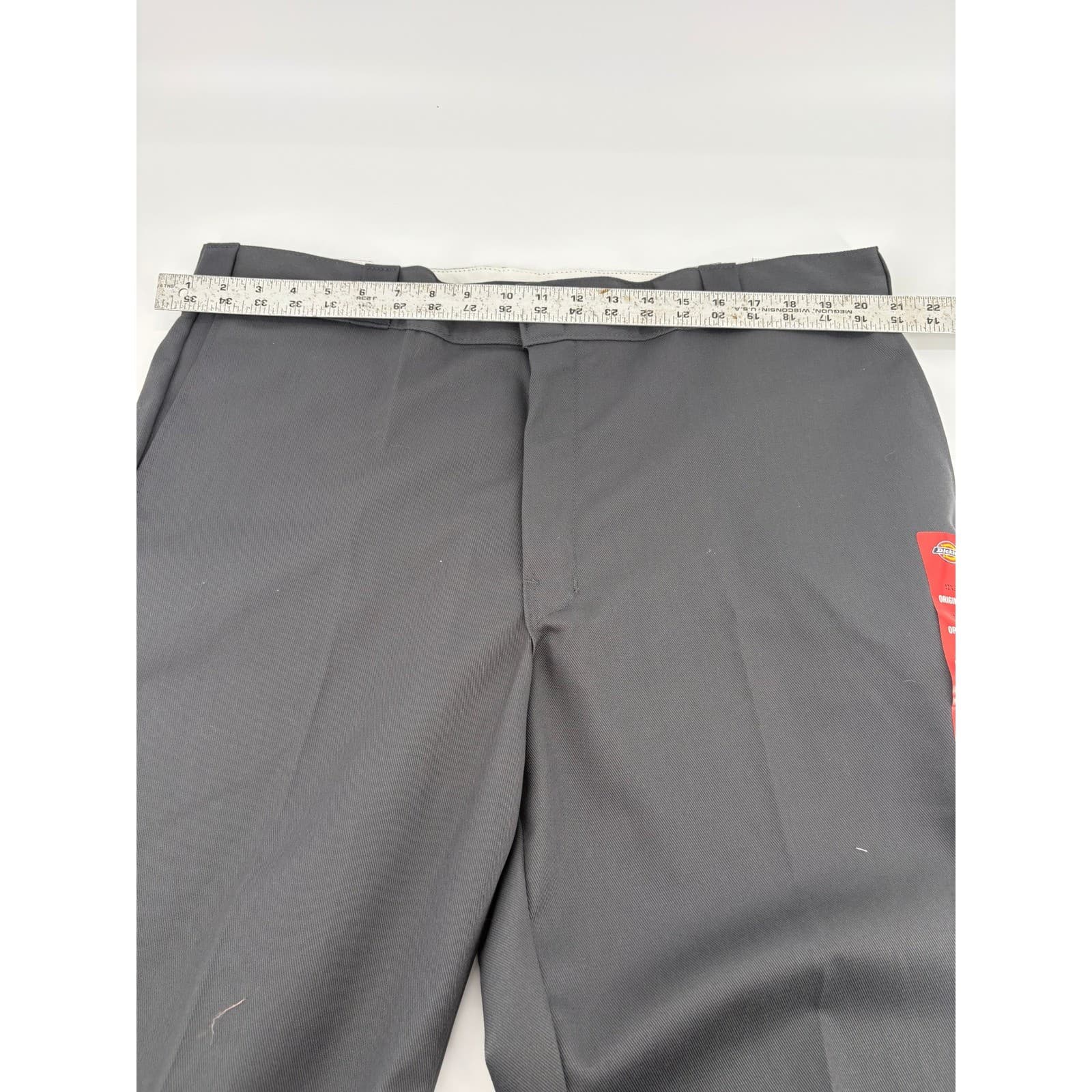 Dickies Mens Gray Work Pants 42x30 New Bootcut Straight Leg - Thumbnail 3