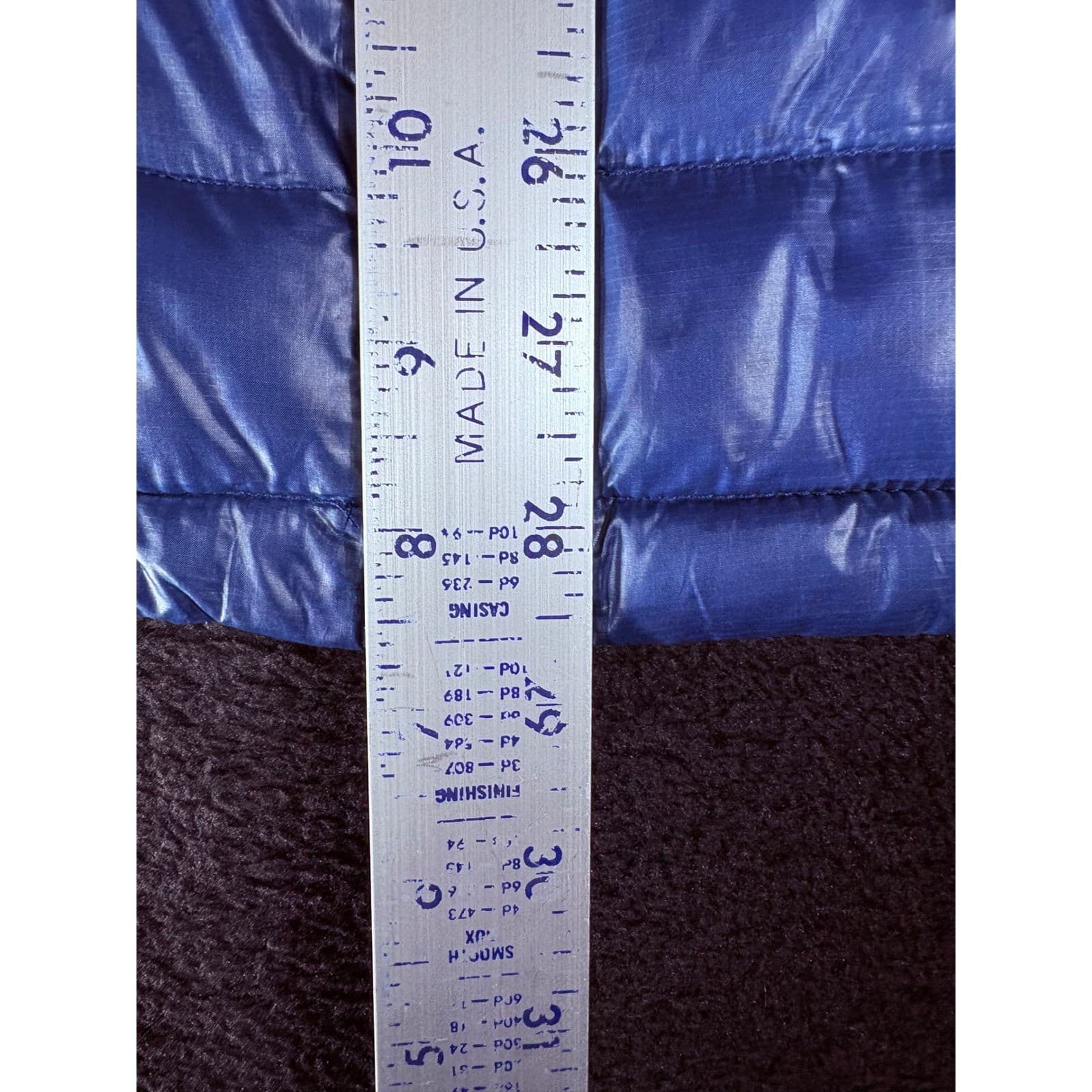 American Eagle Outfitters Mens Puffer Vest Full Zip Blue Small S - Thumbnail 4