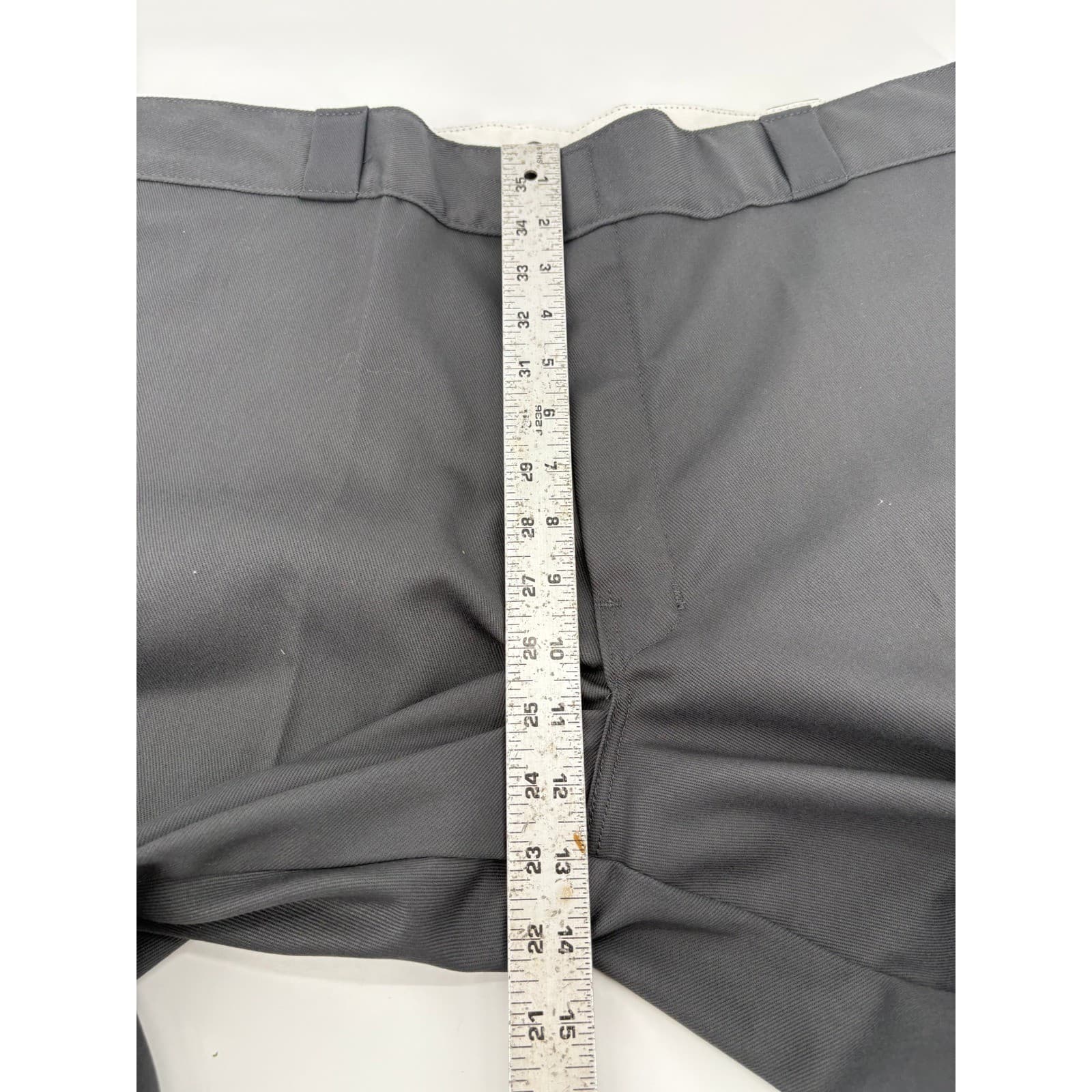 Dickies Mens Gray Work Pants 42x30 New Bootcut Straight Leg - Thumbnail 4