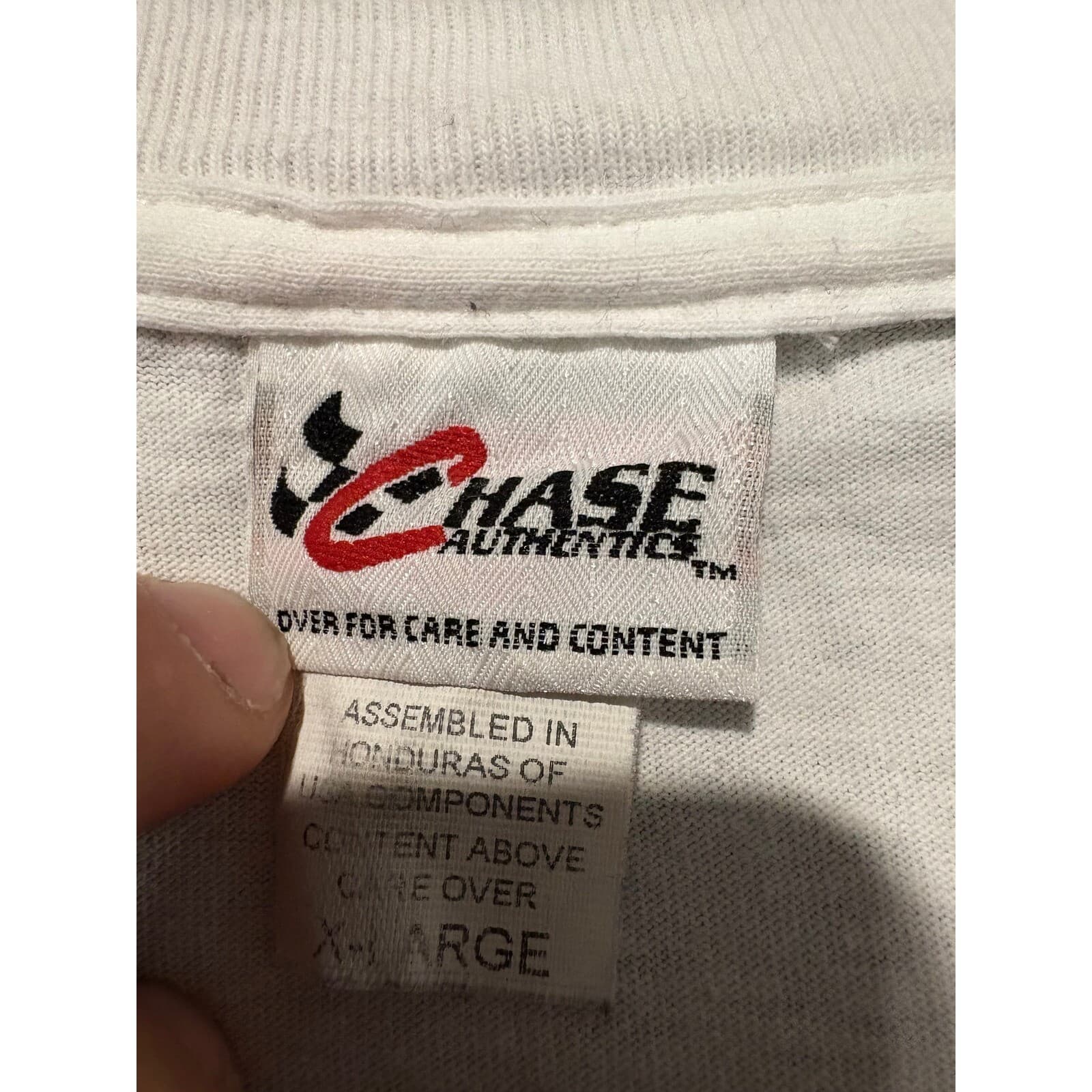 Chase Authentics Jeff Gordon NASCAR Champion Racing Tee Shirt XL Vintage 2001 - Thumbnail 3