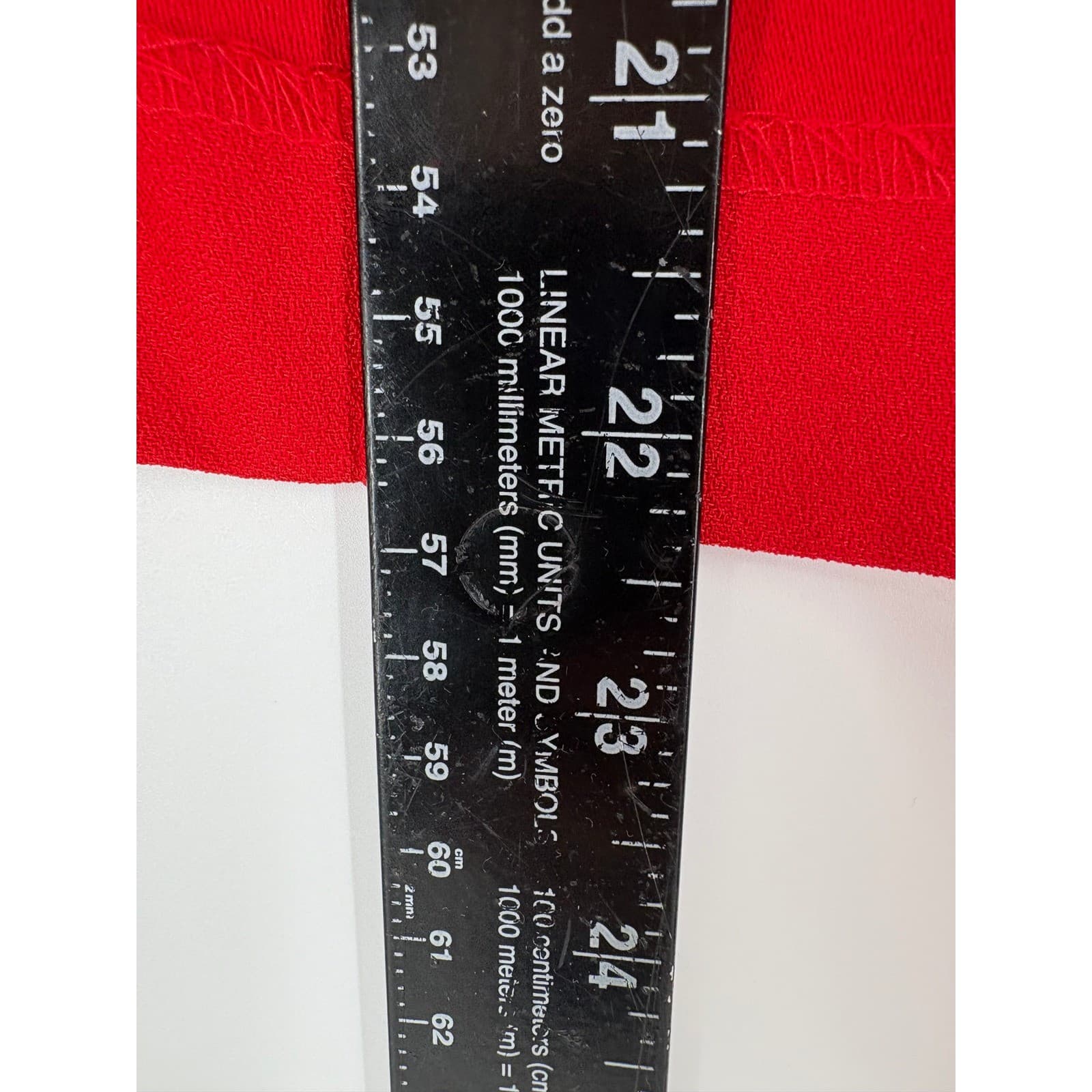 Miss Derby Petites Red Sailor Collar Jacket Blazer Women's Size 10P - Thumbnail 3