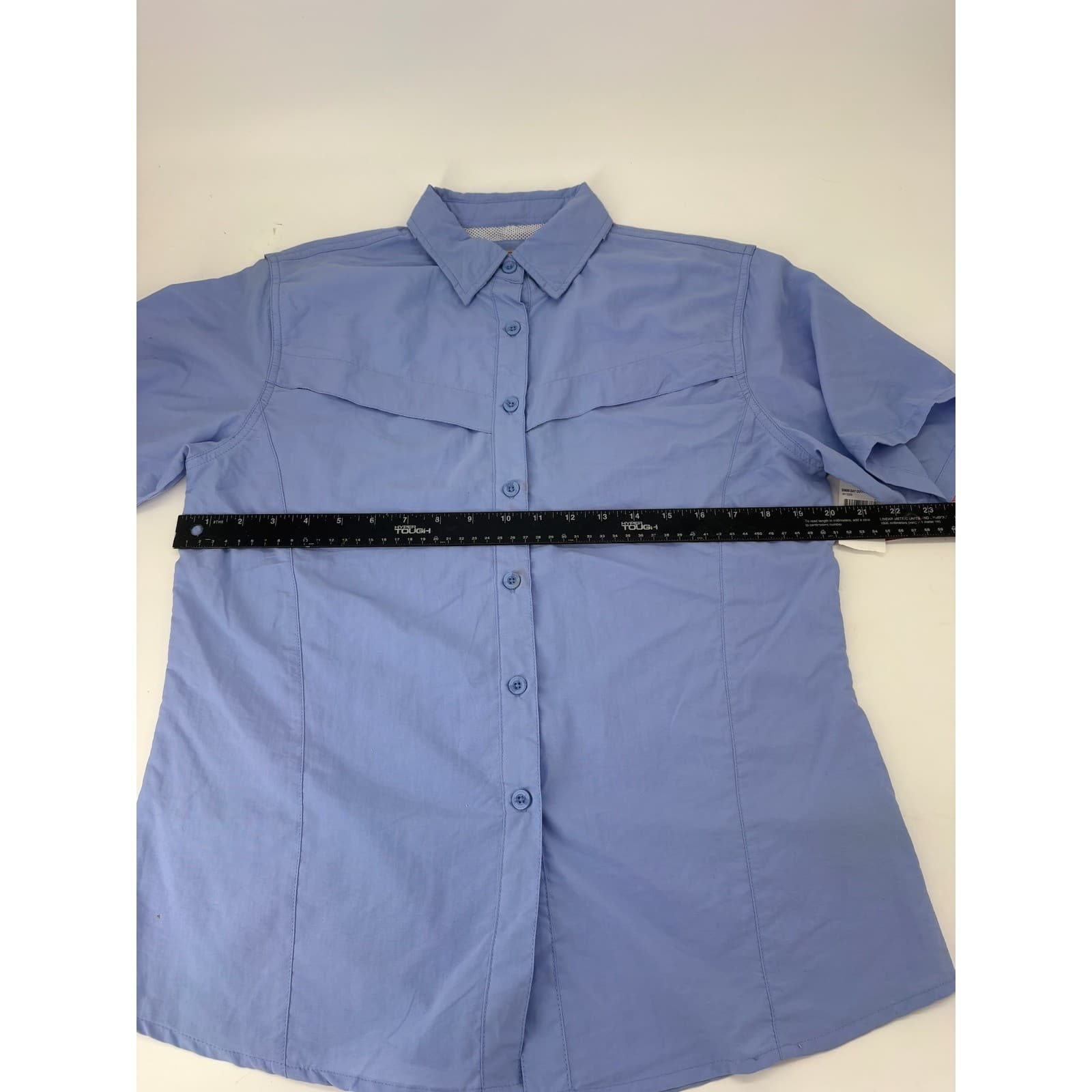 Bimini Bay Outfitters W11609 Fishing Shirt UPF 25 Short Sleeve M Blue Womens - Thumbnail 5