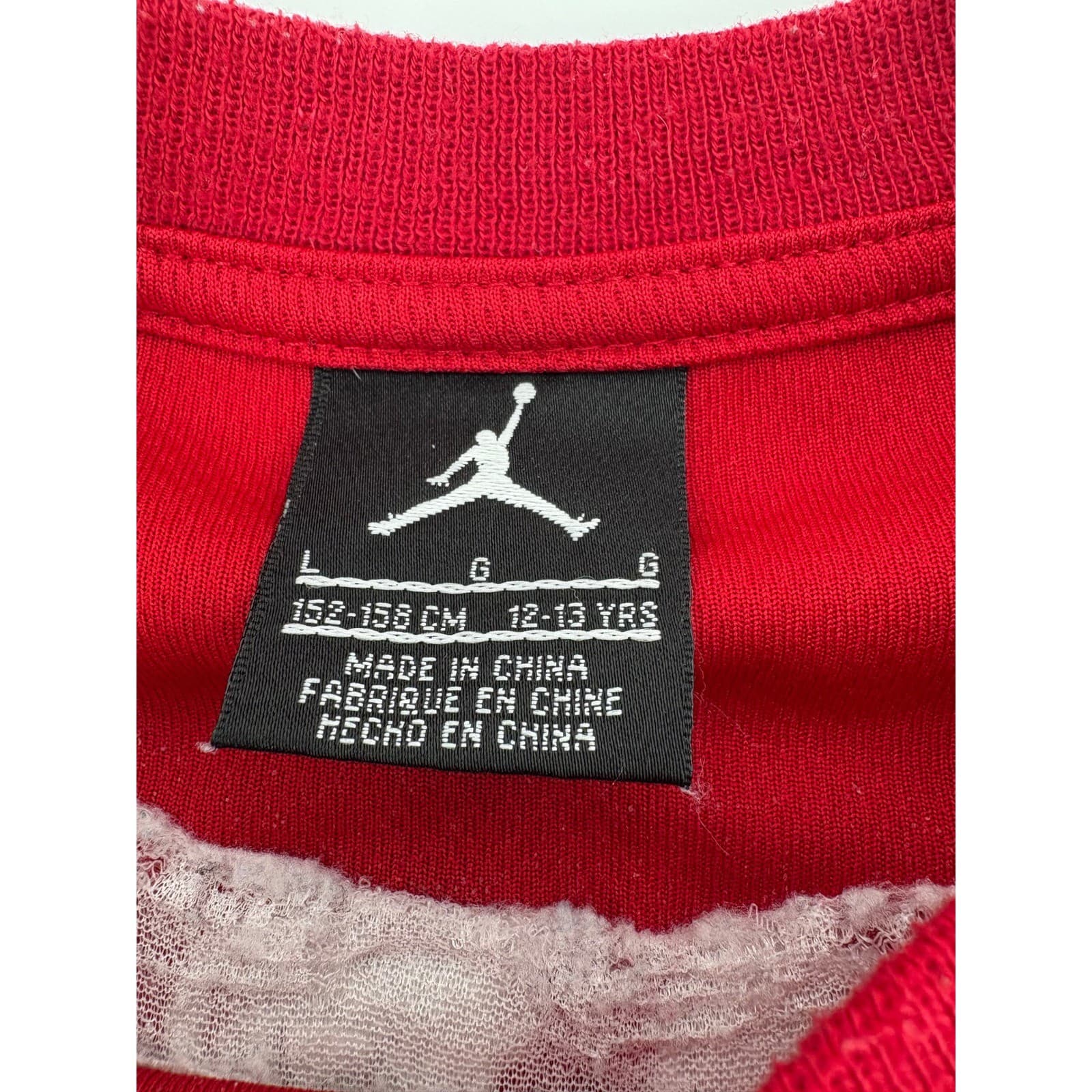 Air Jordan 23 Basketball Jersey Red Youth Kids Sleeveless Top - Thumbnail 5