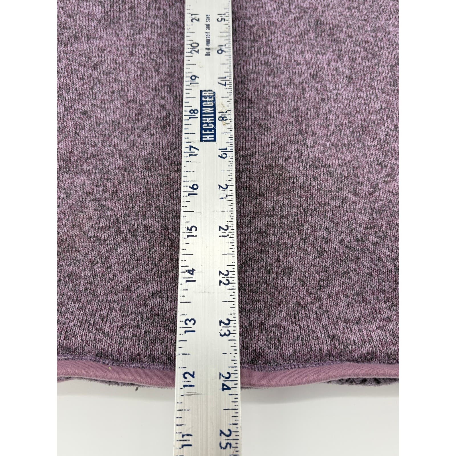 Patagonia Better Sweater 1/4 Zip Women's Small Purple Heather Fleece Jacket * - Thumbnail 6