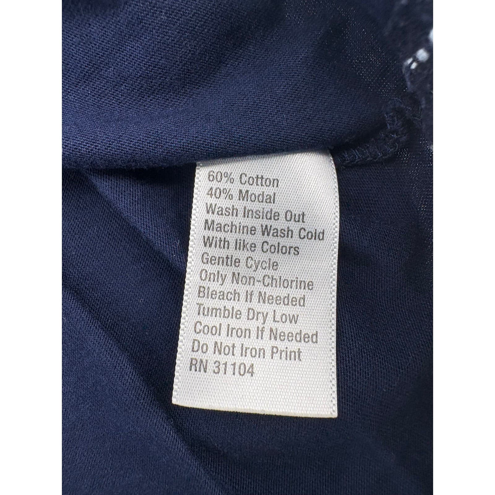 Crown & Ivy Navy Coffee and Cocktails T-Shirt Women's Top - Thumbnail 7