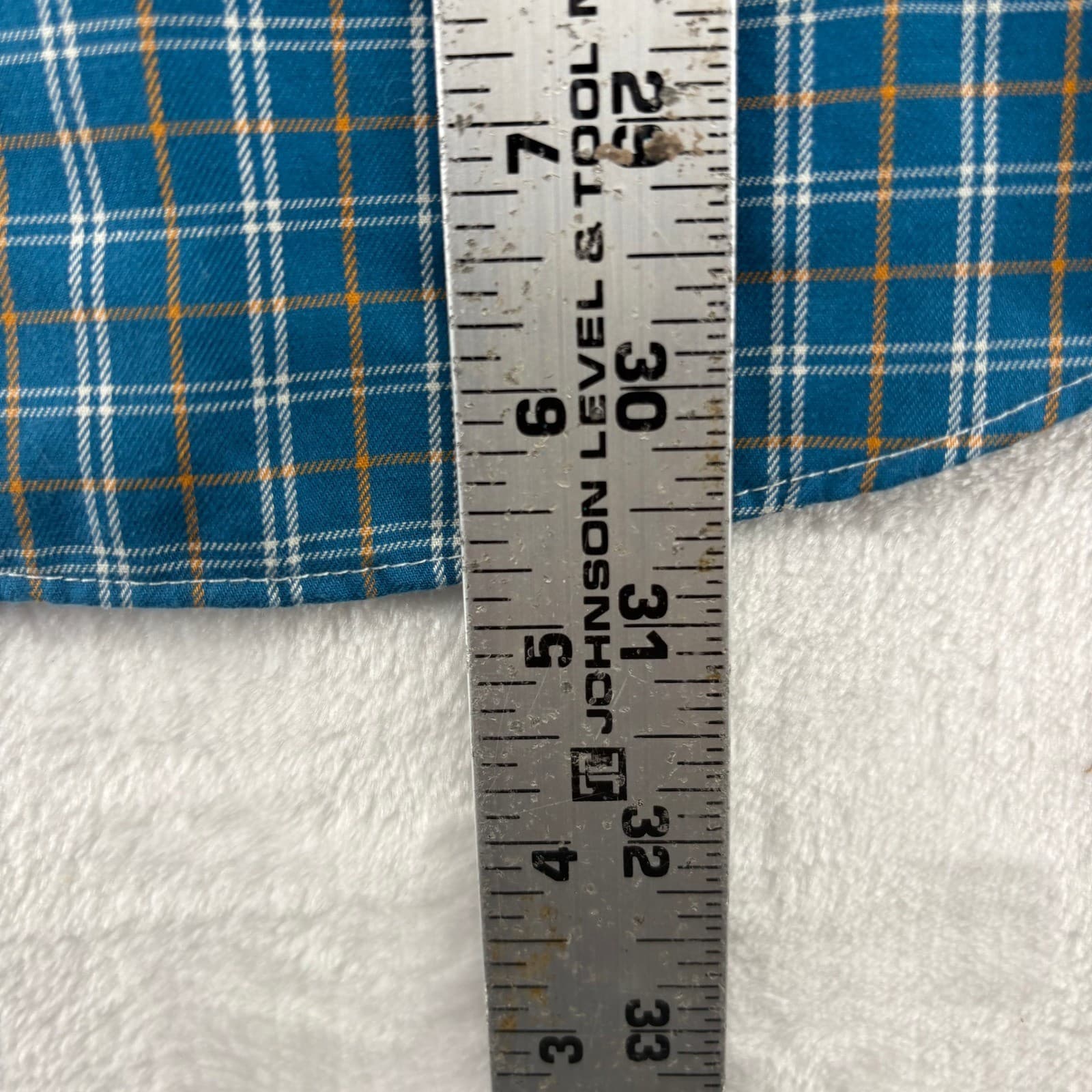 L.L. Bean Shirt Mens L Button Down Plaid Blue Green Traditional Fit Set of 2 - Thumbnail 9