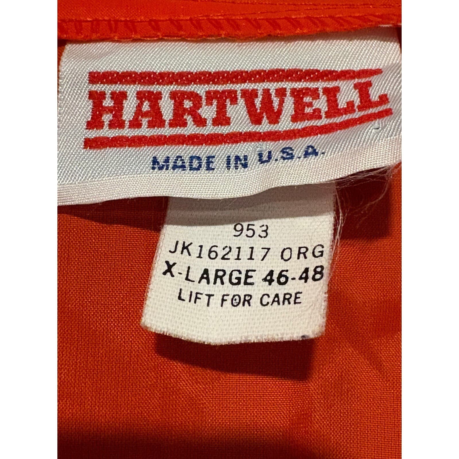 Hartwell Jacket Mens XL Clemson Tigers Orange NCAA College Football XL - Thumbnail 2
