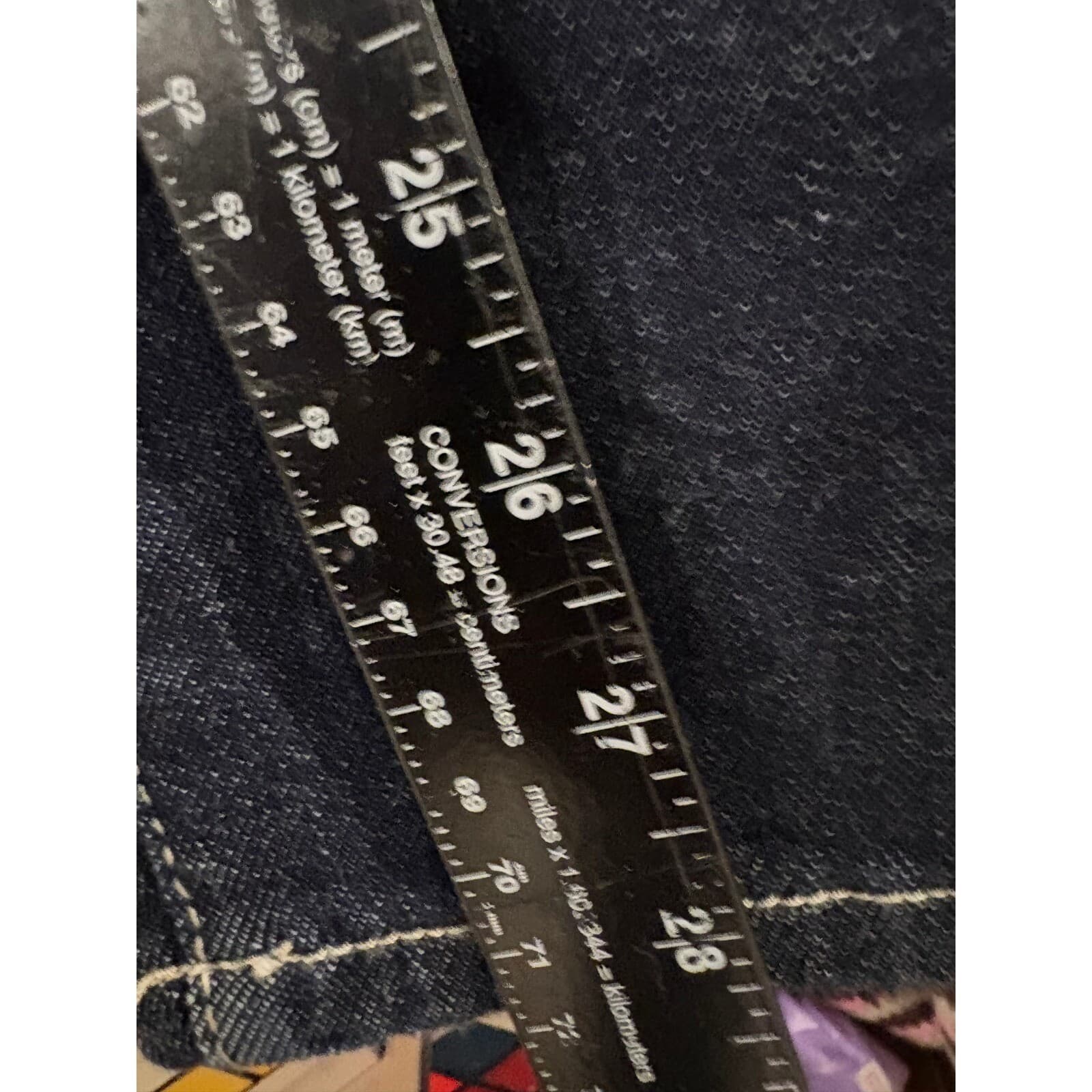 Judy Blue Jeans Womens 27 Mom Jeans Dark Wash High Waist Straight Leg 27 - Thumbnail 8