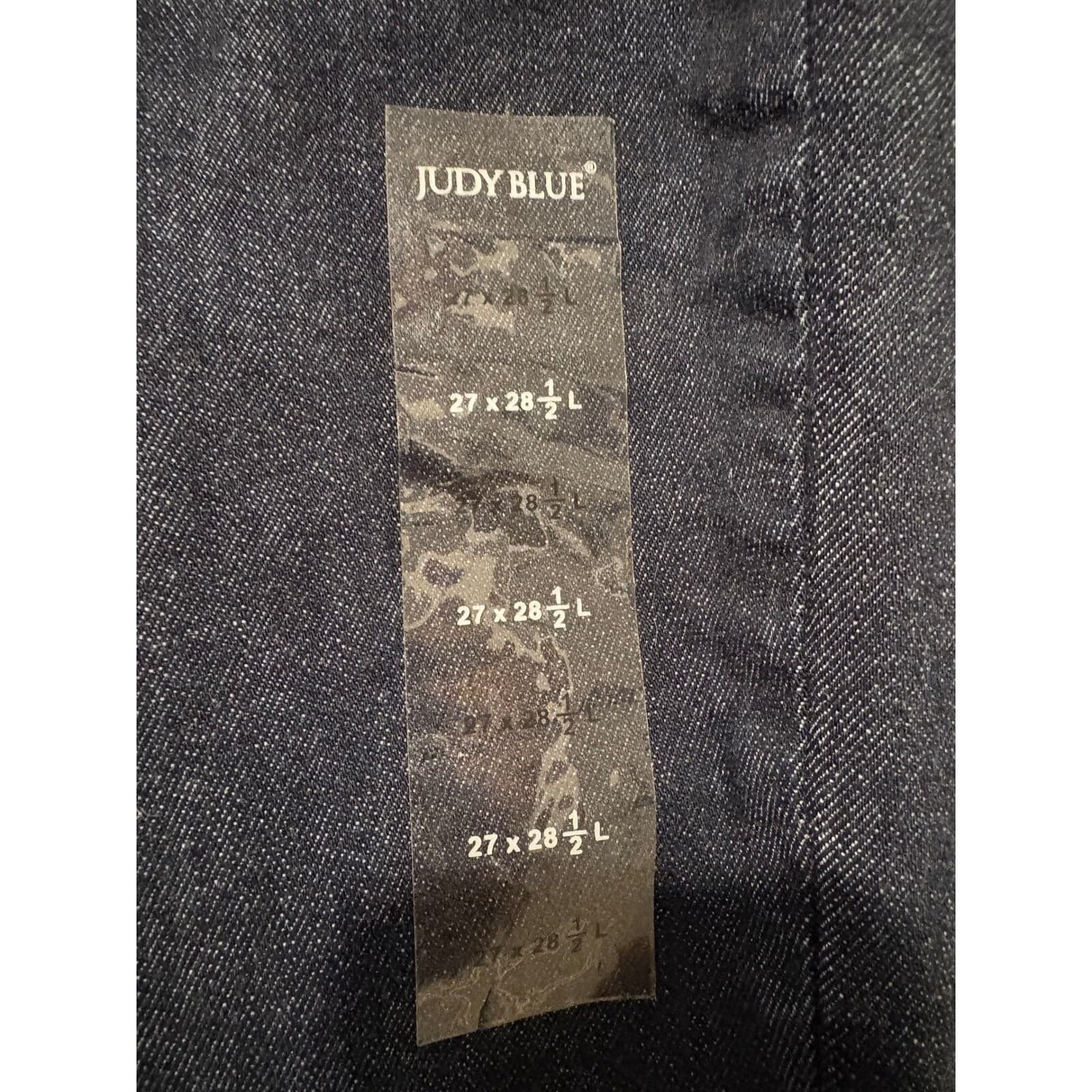 Judy Blue Jeans Womens 27 Mom Jeans Dark Wash High Waist Straight Leg 27 - Thumbnail 4