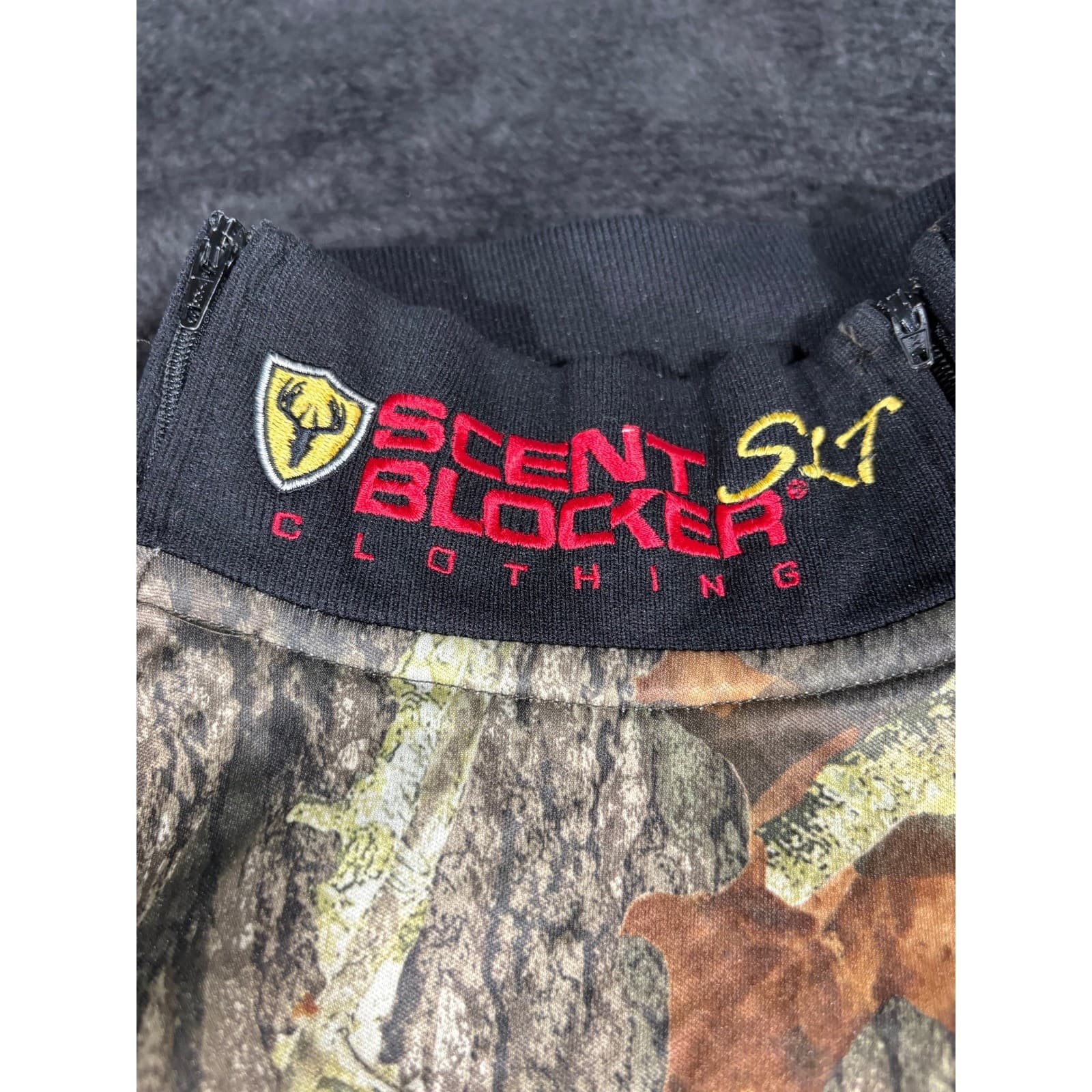 Scent Blocker Womens Hunting Pullover Camo Long Sleeve Shirt Size 9 - Thumbnail 3