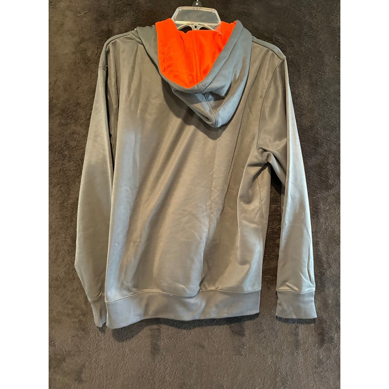 Stadium Athletics Hoodie Mens L Clemson Tigers Gray Orange Pullover Large - Thumbnail 4