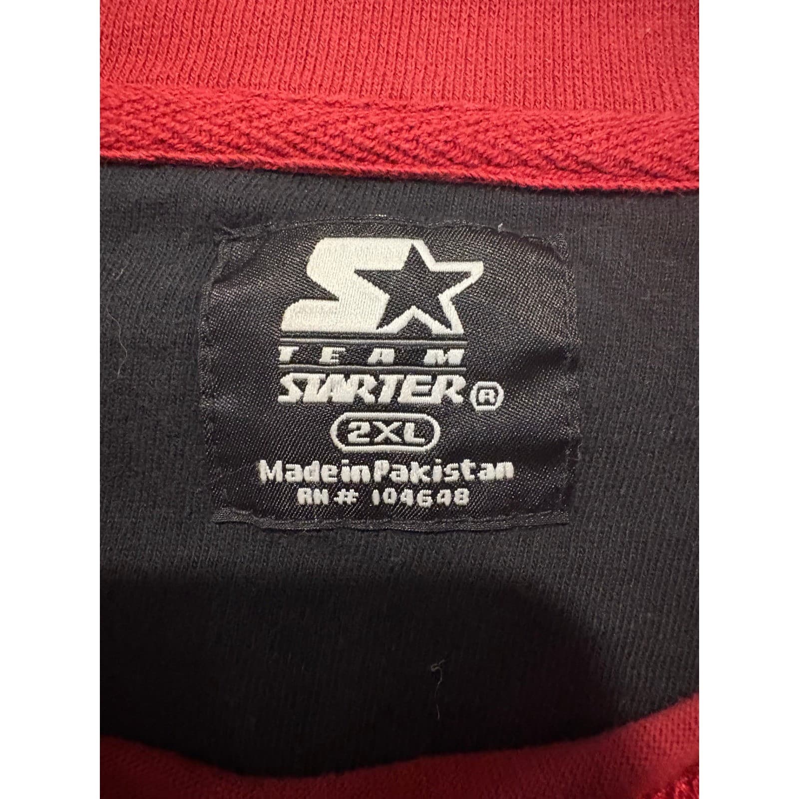 Starter USC Gamecocks Long Sleeve T-Shirt Athletic Dept Red 2XL - Thumbnail 3