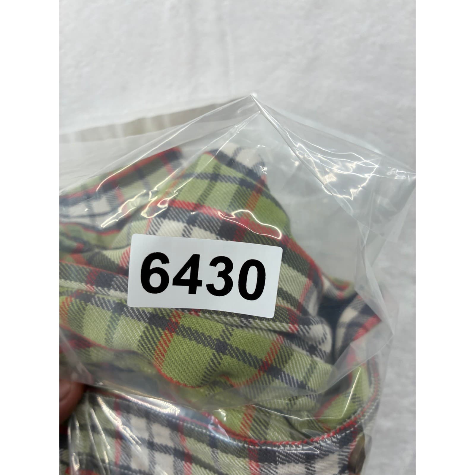 The North Face Flannel Mens Large Shirt Green Plaid Long Sleeve Button Up 6430 - Thumbnail 8